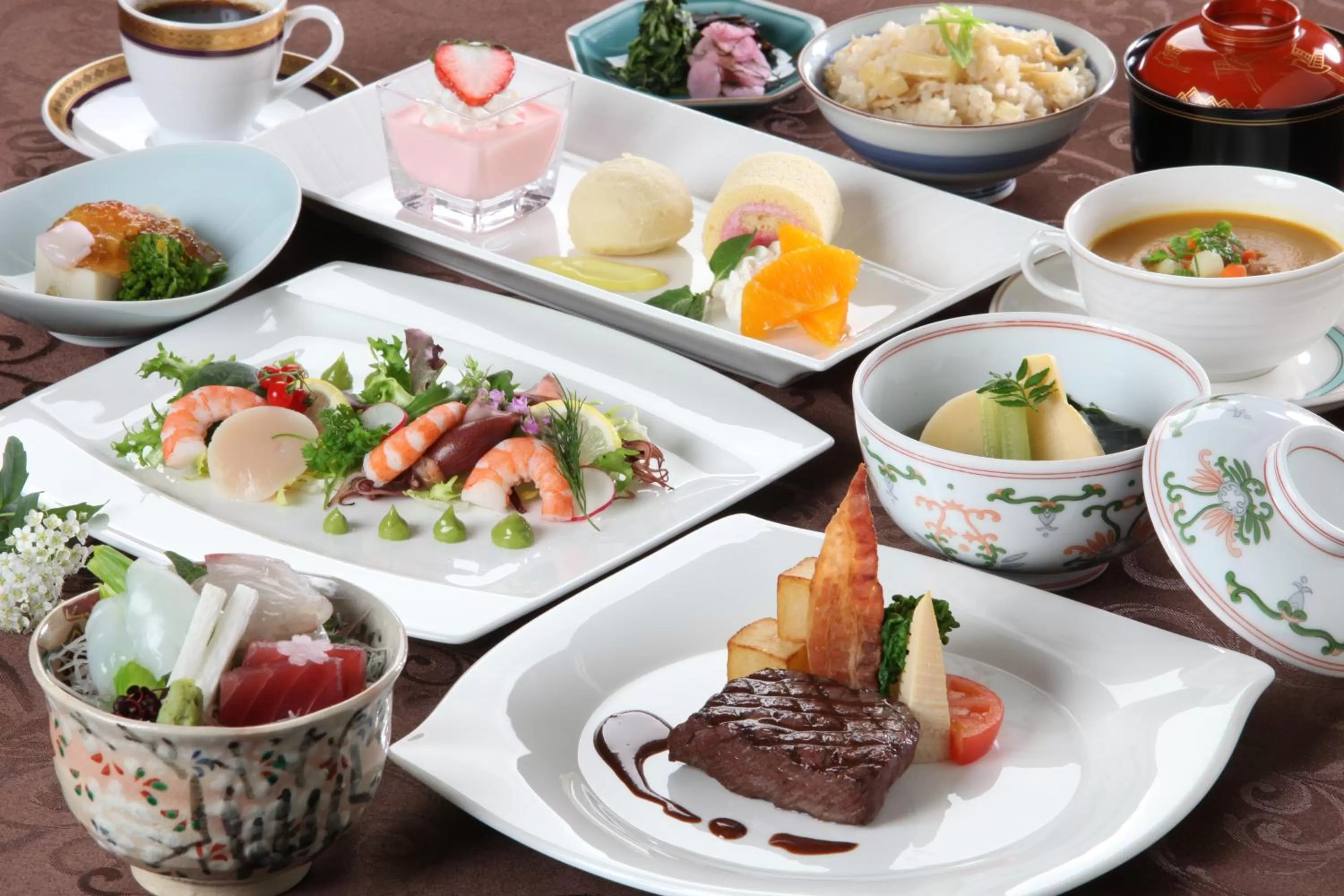 Food in Kyoto Garden Palace