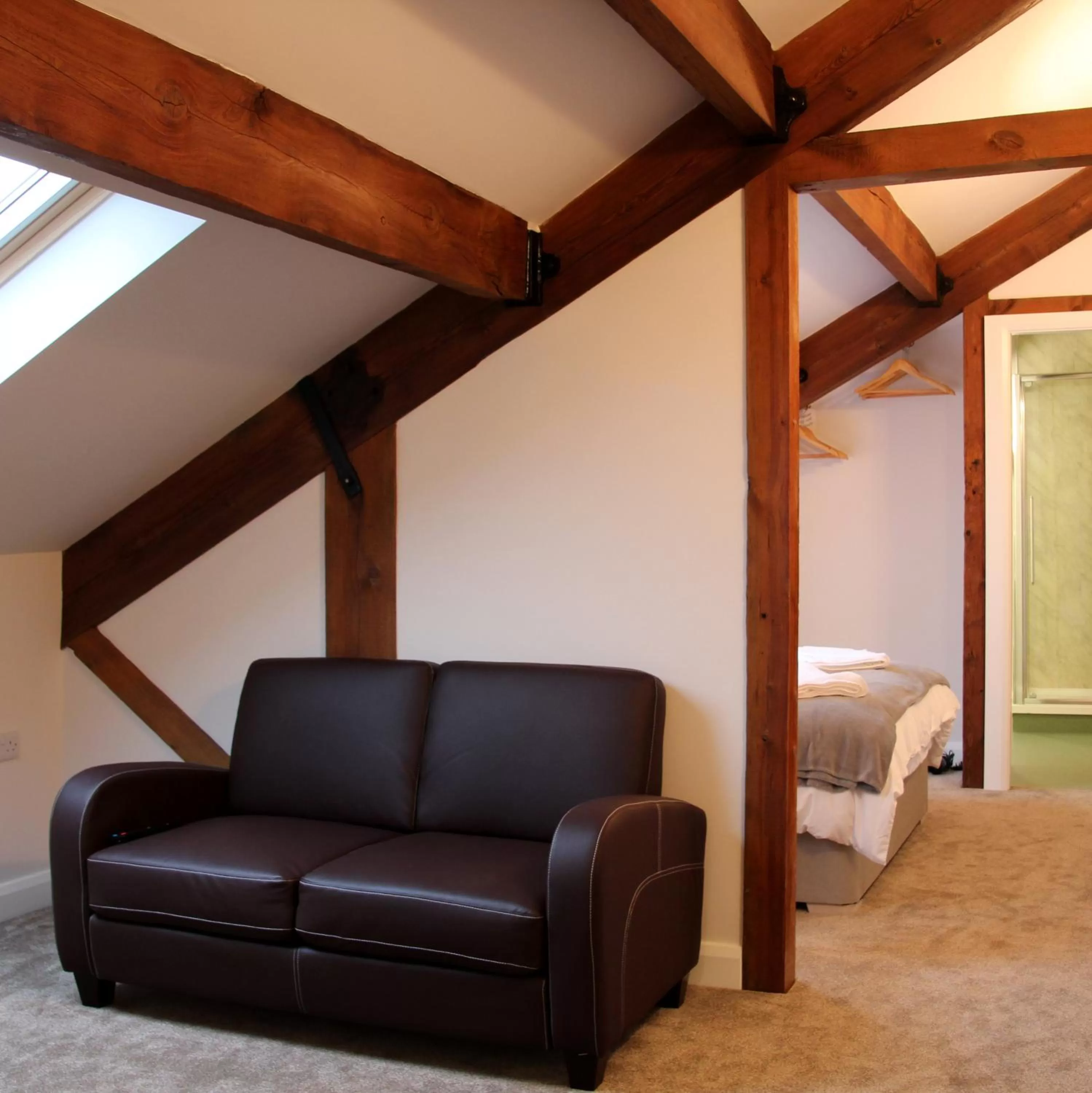 Seating area, Bed in Coddy's Farm