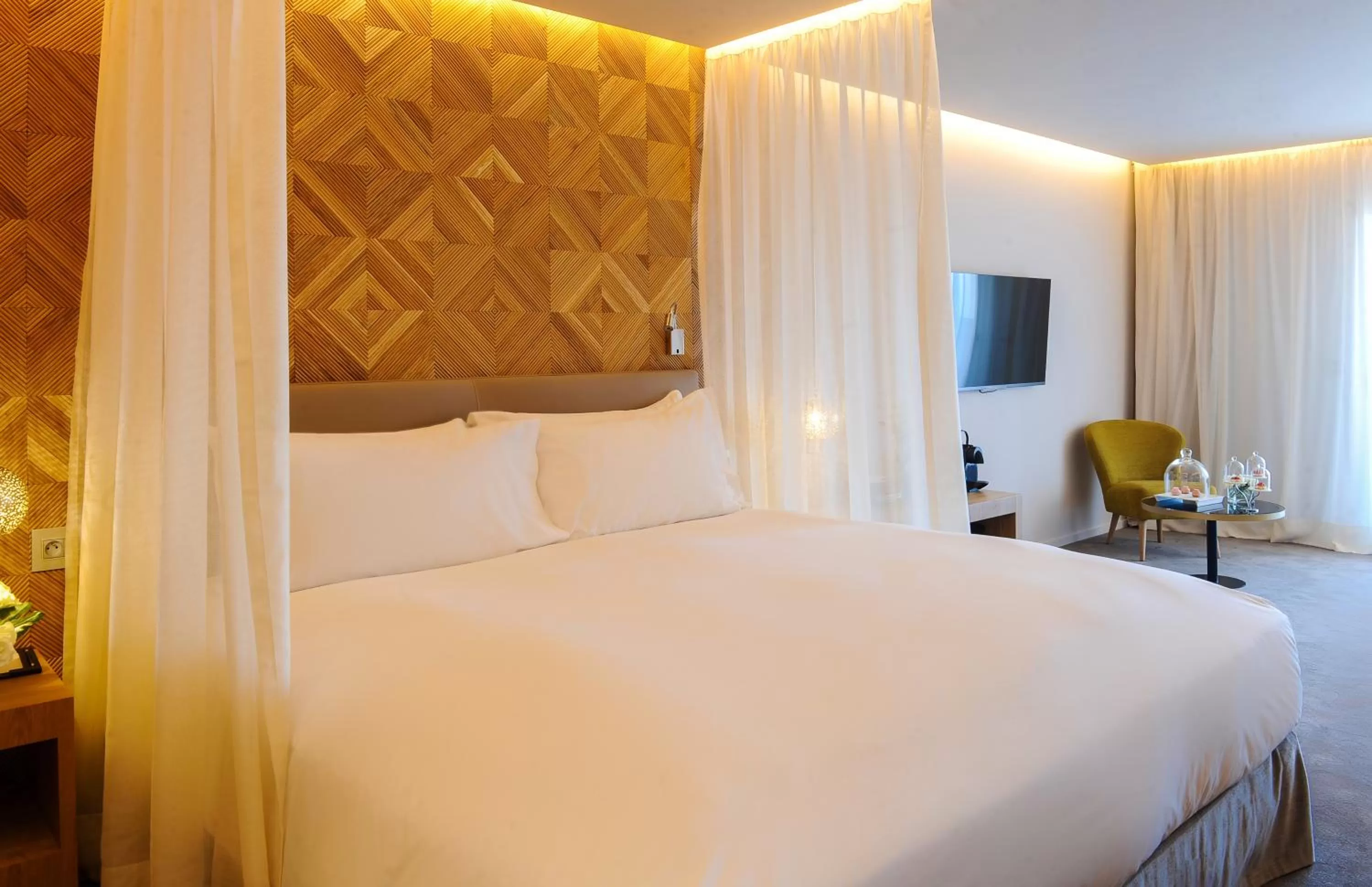 Bed in Sofitel Marrakech Palais Impérial & Spa