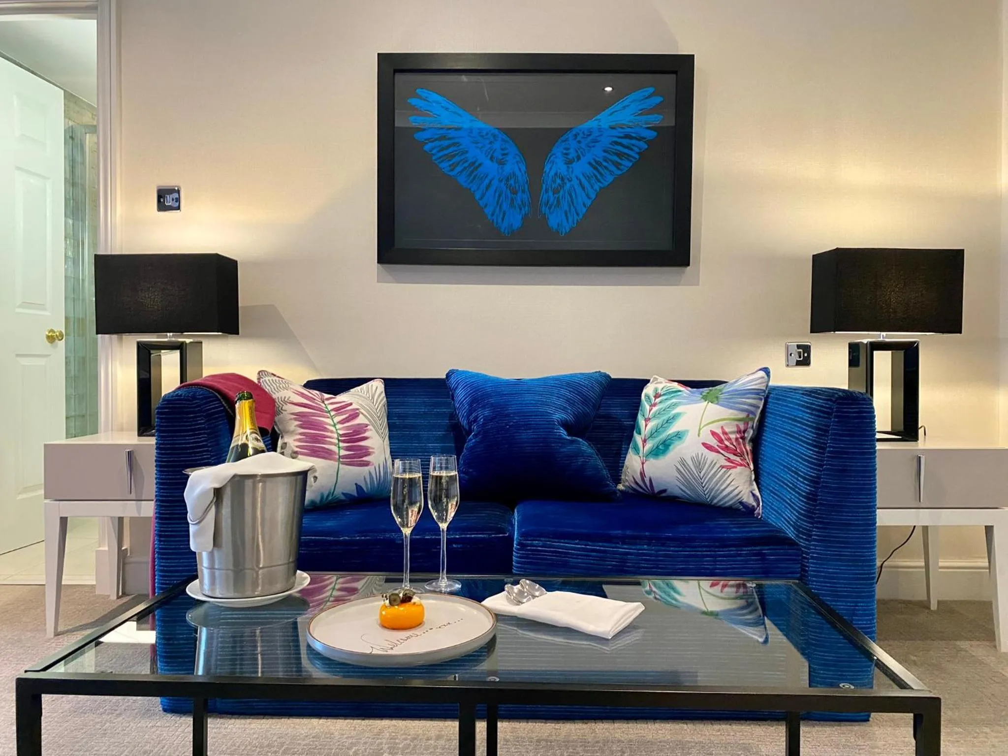 Seating area in Rowhill Grange Hotel & Utopia Spa