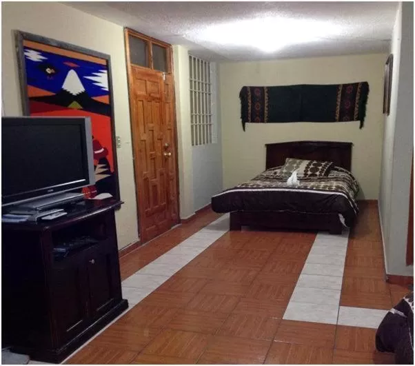 Bed in Hostal Jora Continental