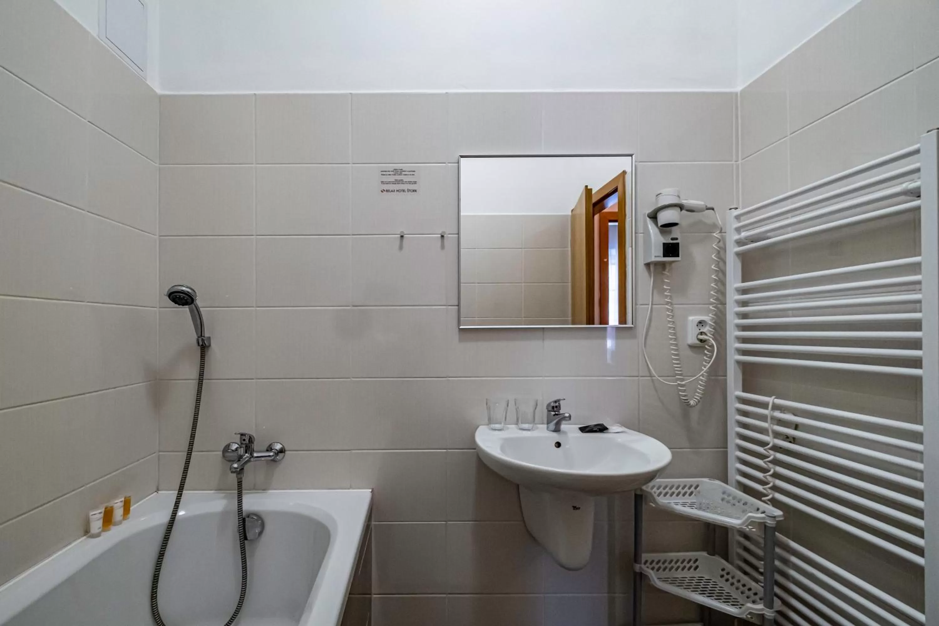 Bathroom in Relax Hotel Stork