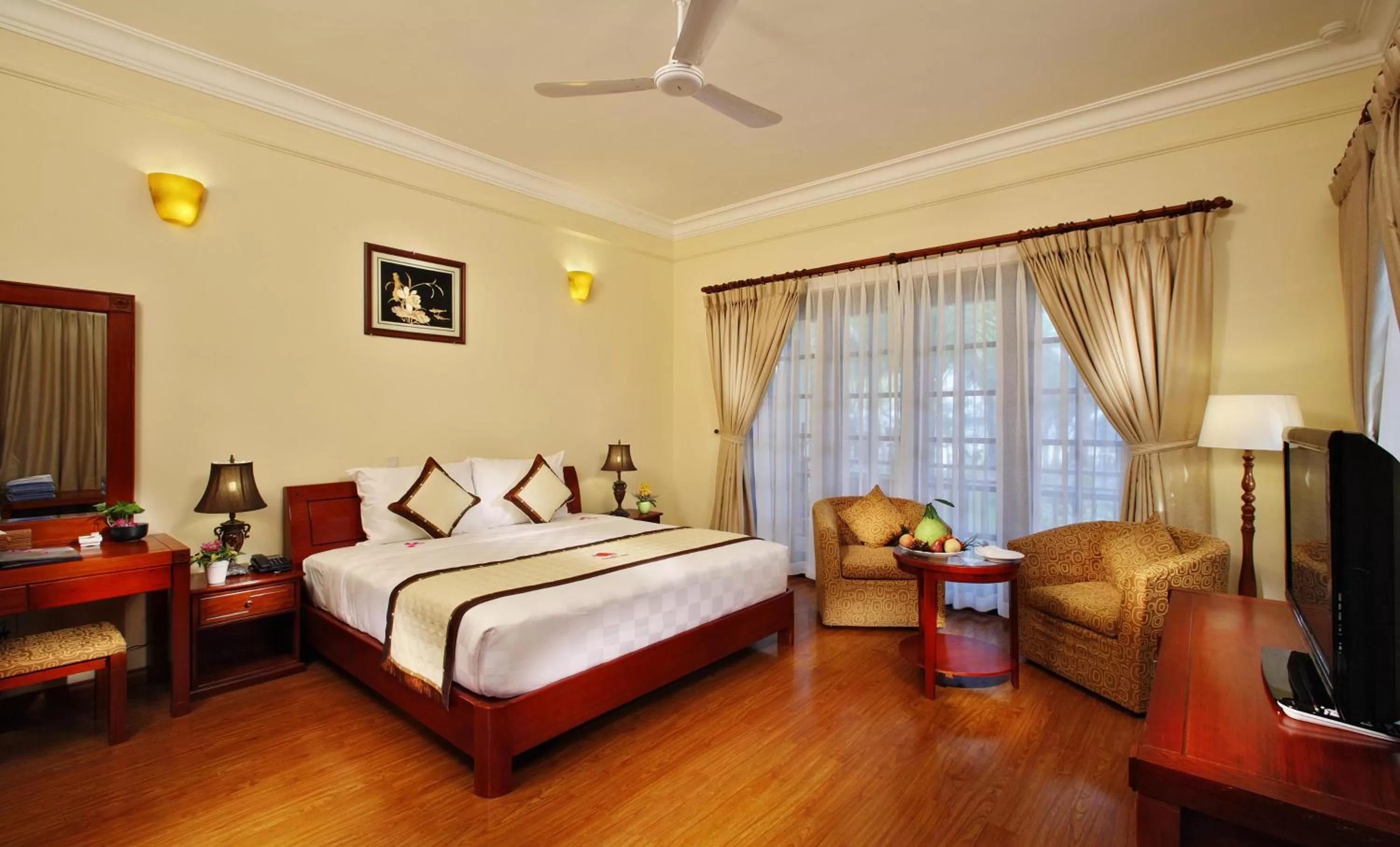 Photo of the whole room, Bed in Golden Coast Resort & Spa