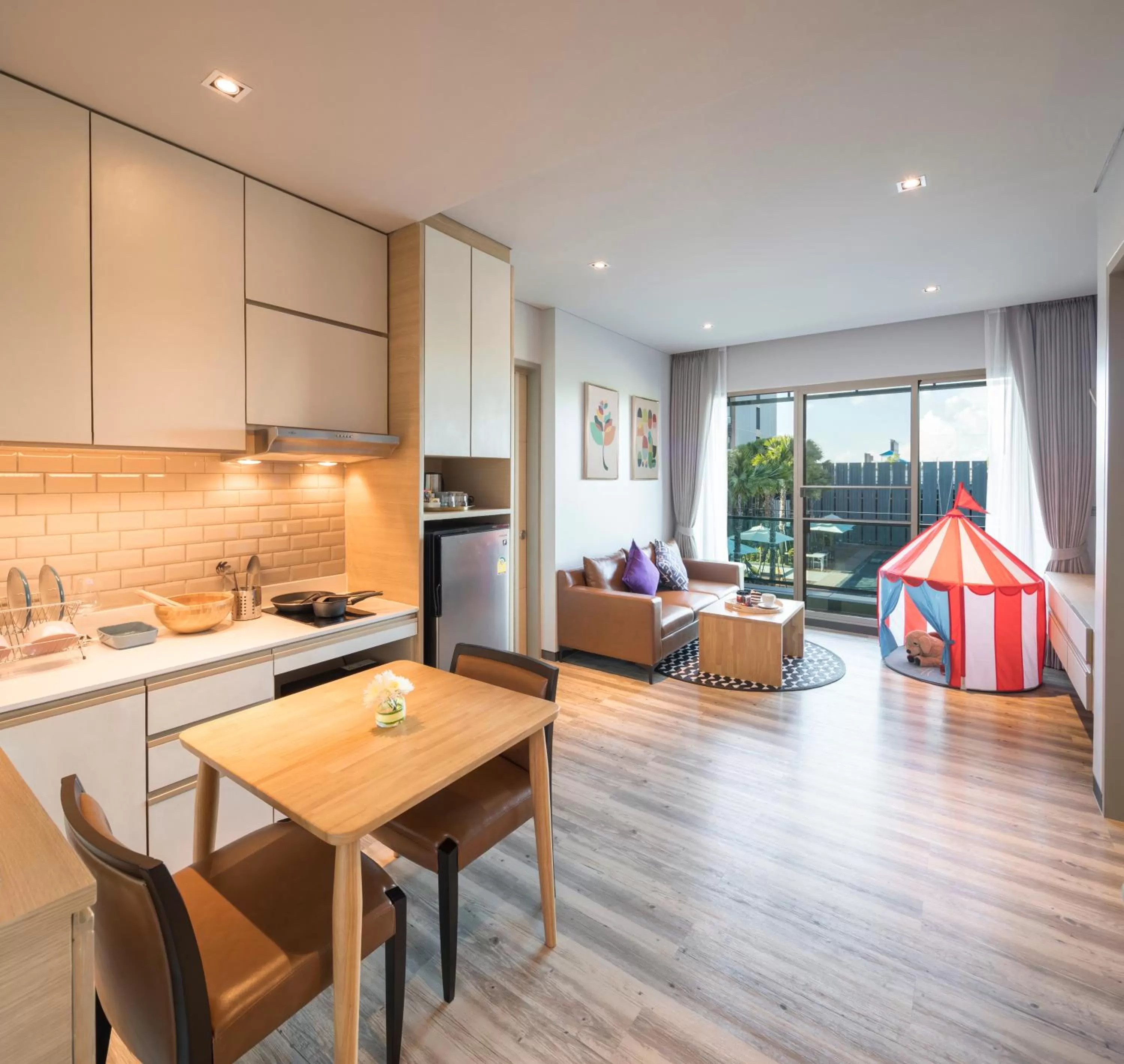 Living room in AisanA Hotel Korat