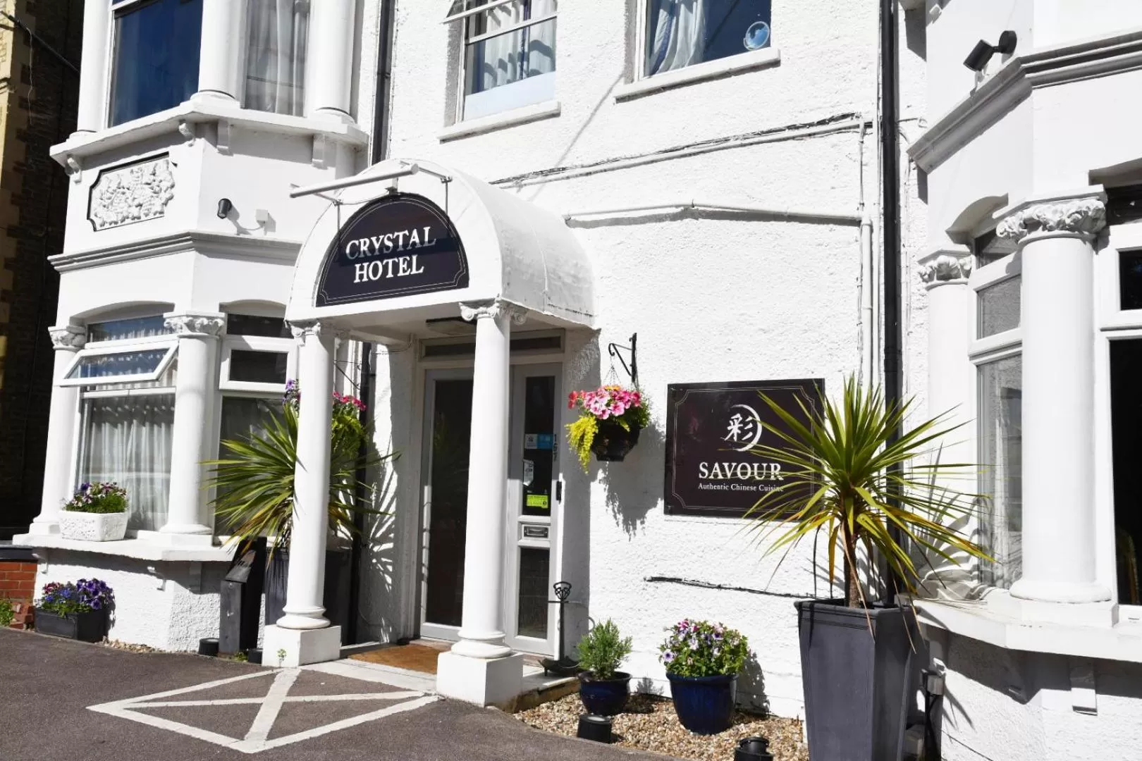 Property building in Crystal Hotel & Savour