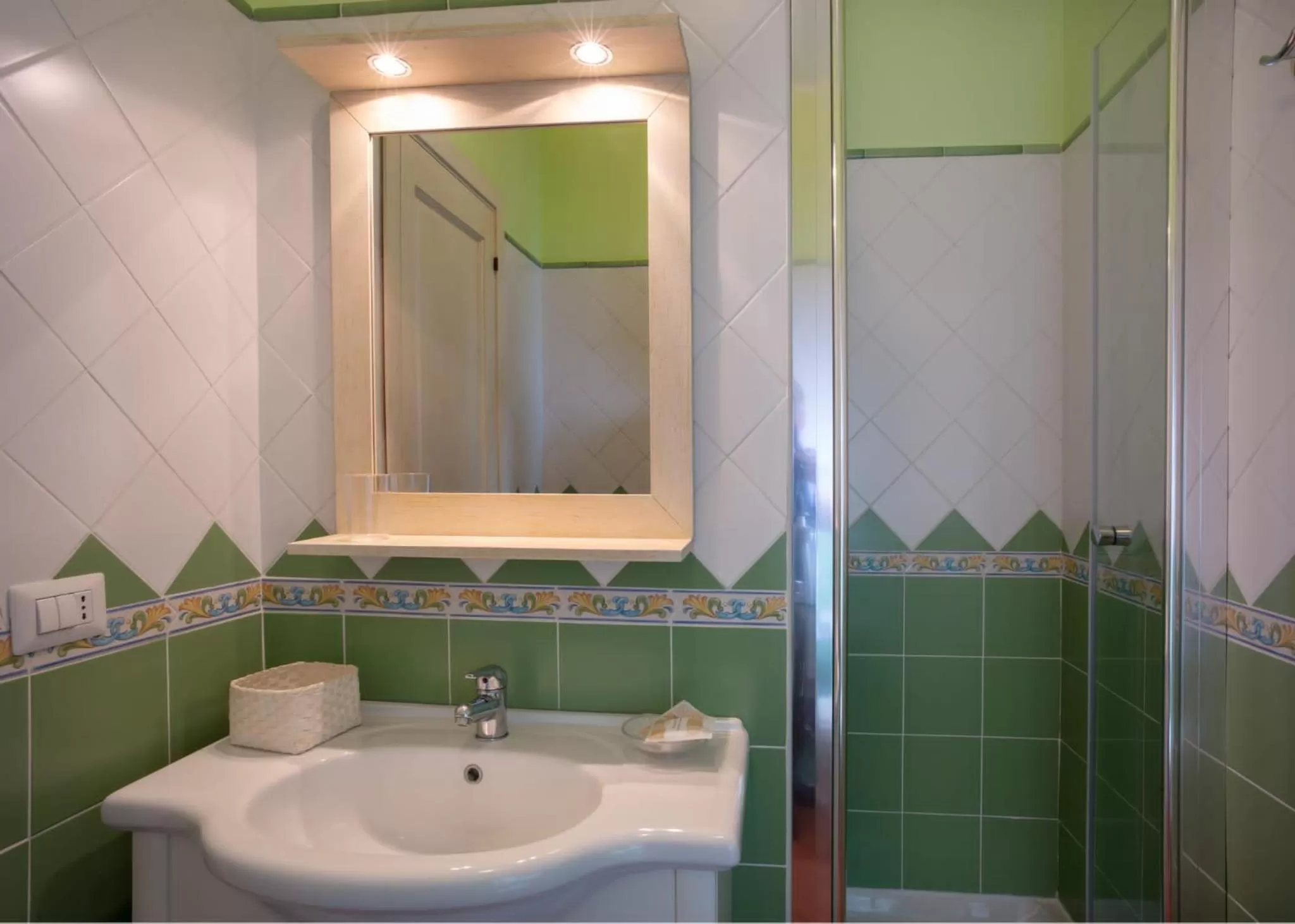 Bathroom in B&B RE TANCREDI