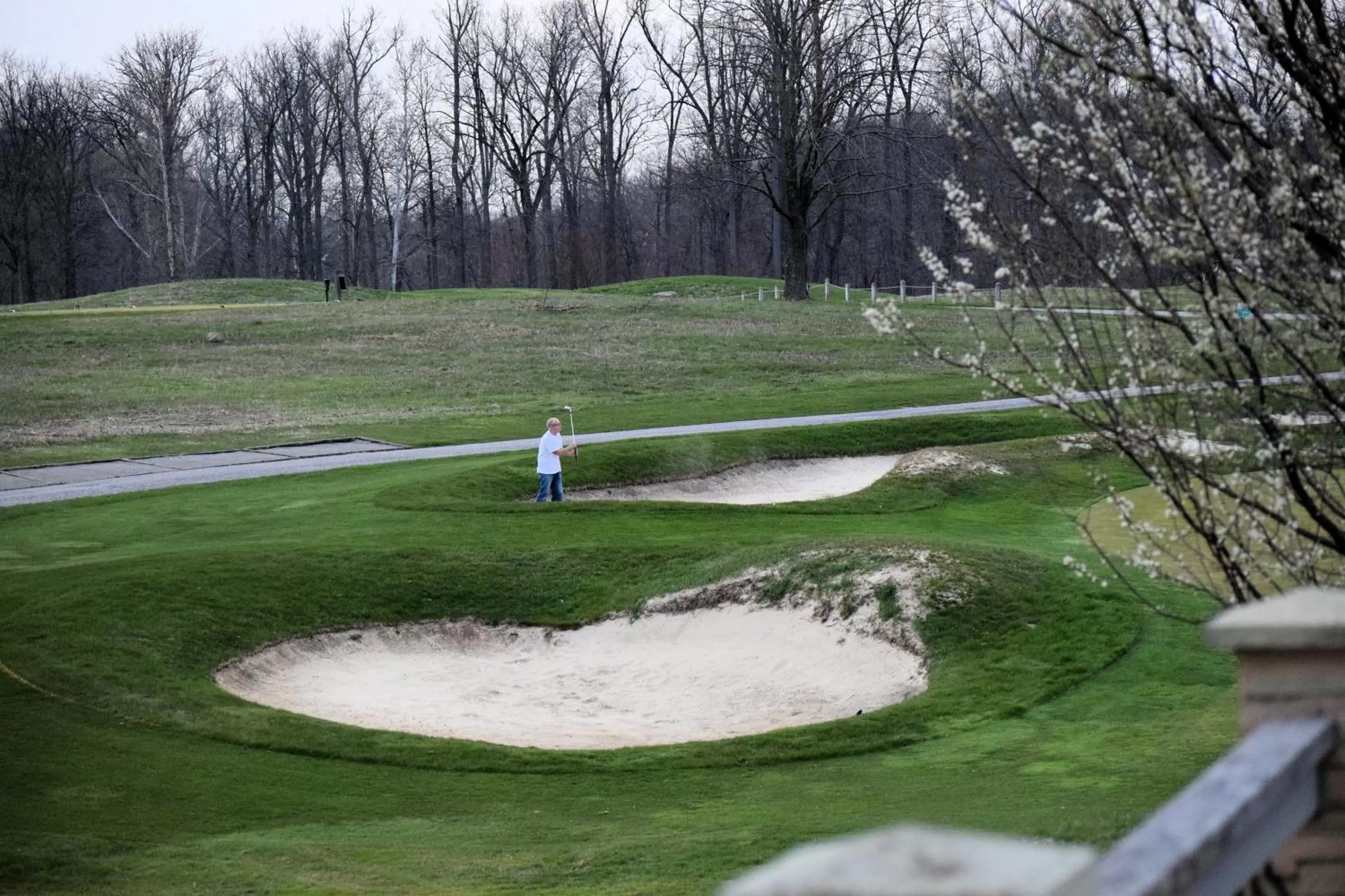 Golfcourse in Fort Harrison State Park Inn