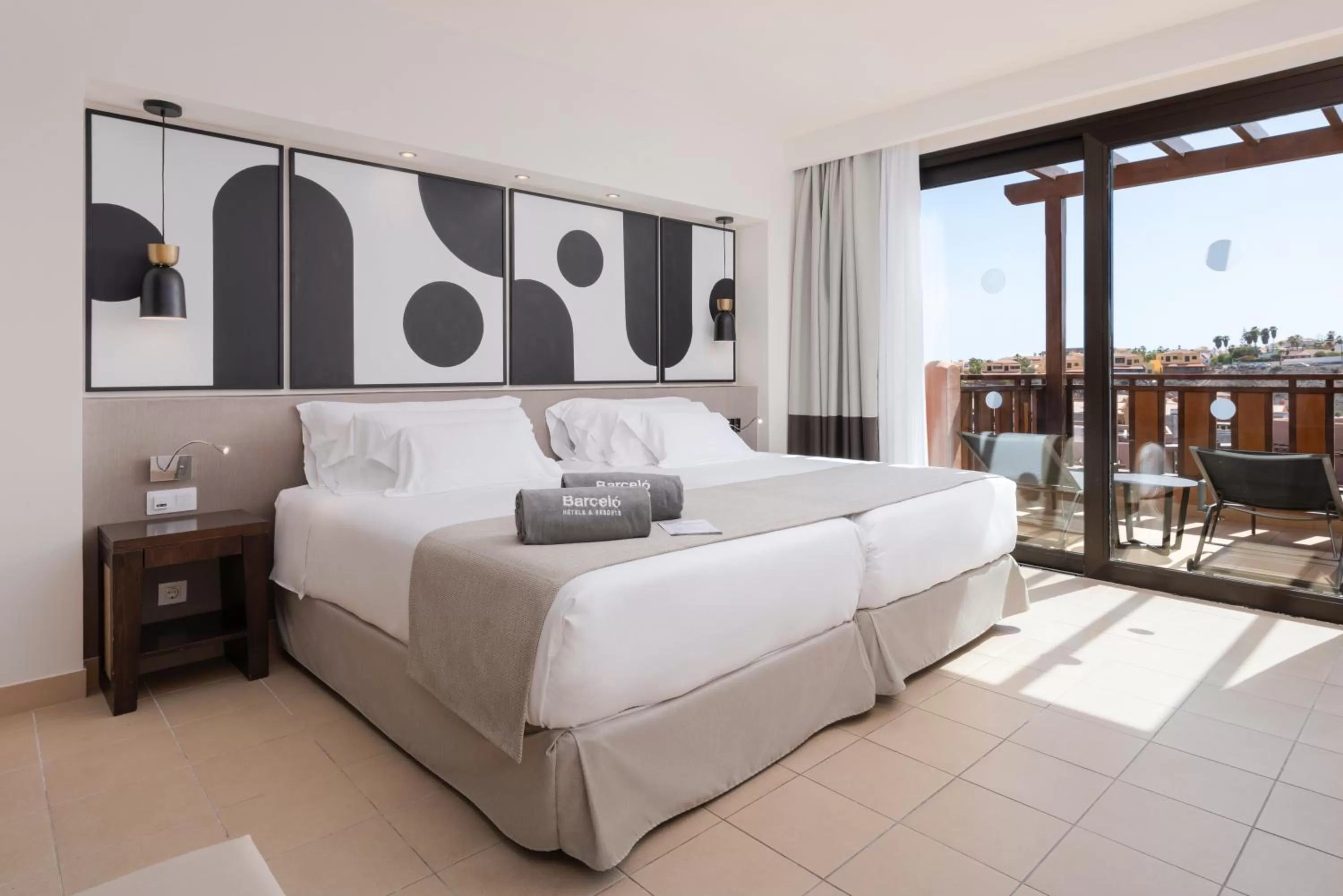 Bed in Barceló Tenerife