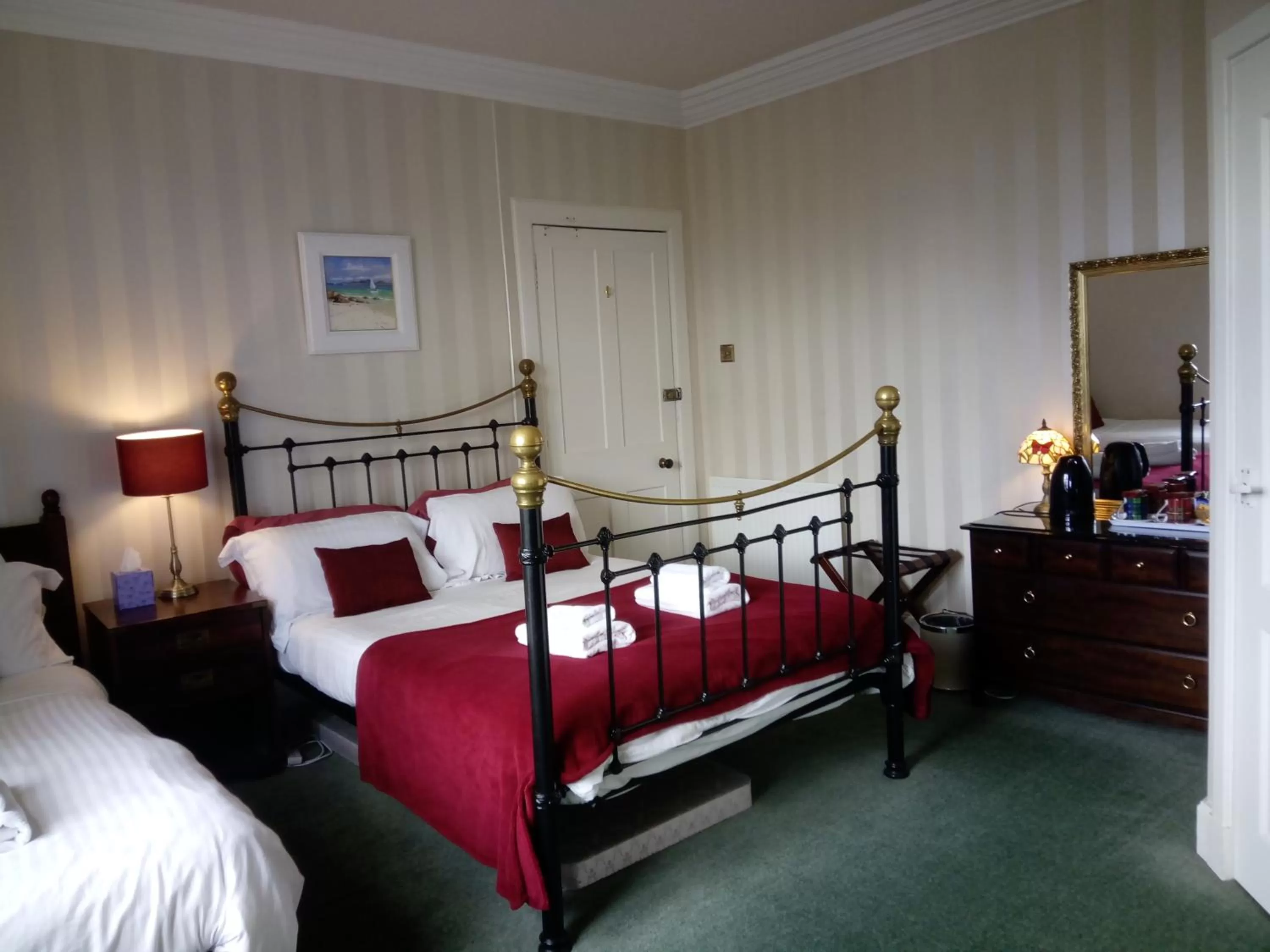 Bed in Dunallan Guest House