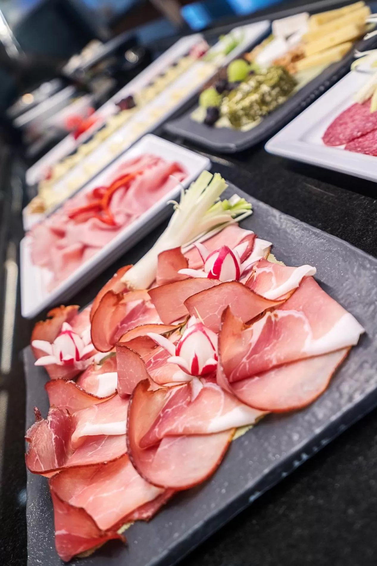 Buffet breakfast in Hotel Rappen Rothenburg ob der Tauber