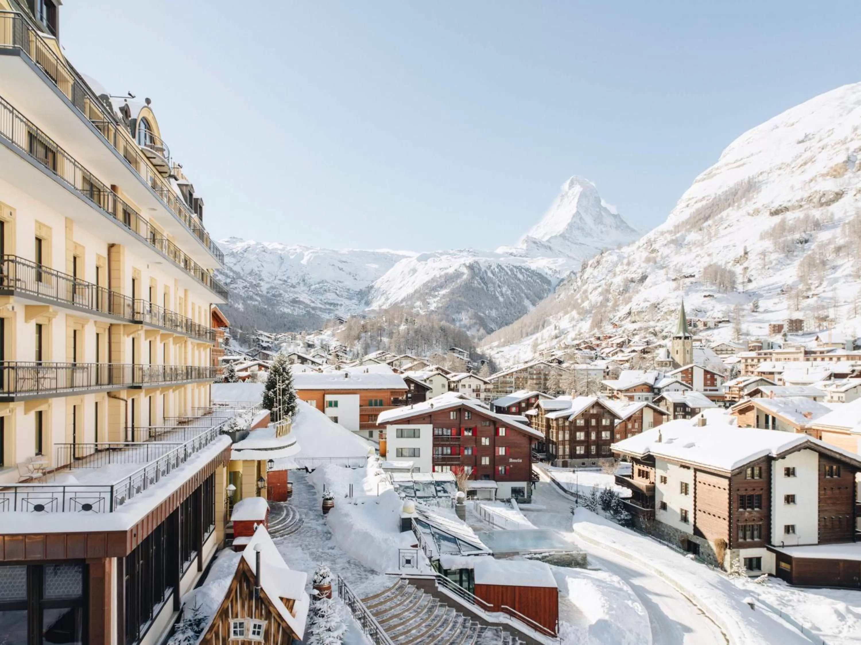 Winter in BEAUSiTE Zermatt