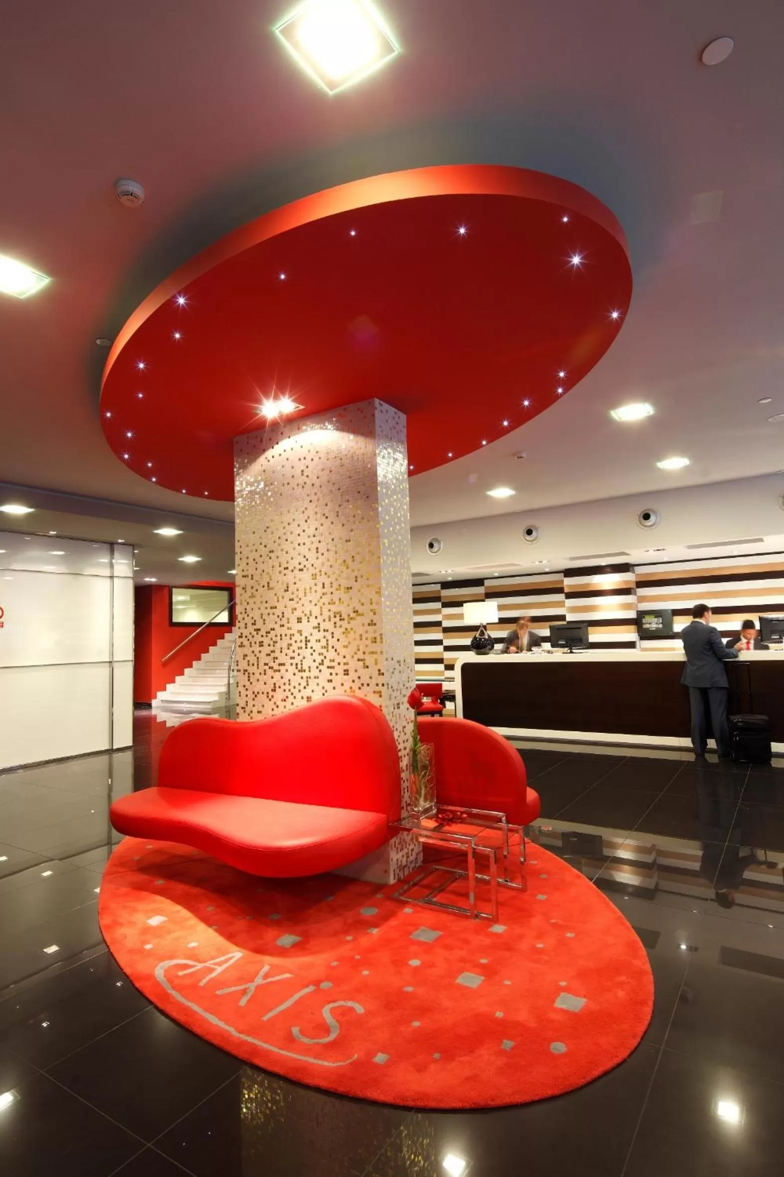 Lobby or reception in Silken Axis Vigo