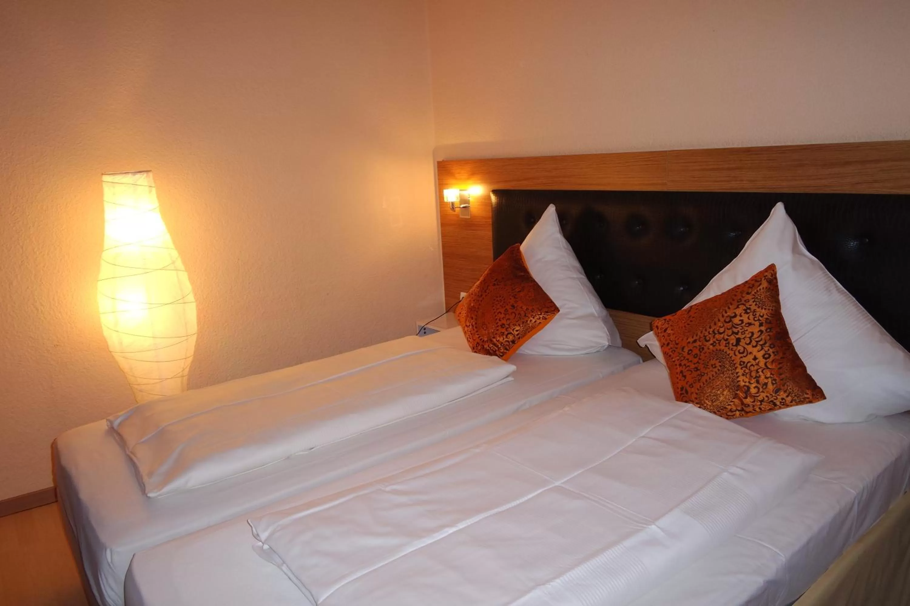 Bed in Hotel Drei Kronen