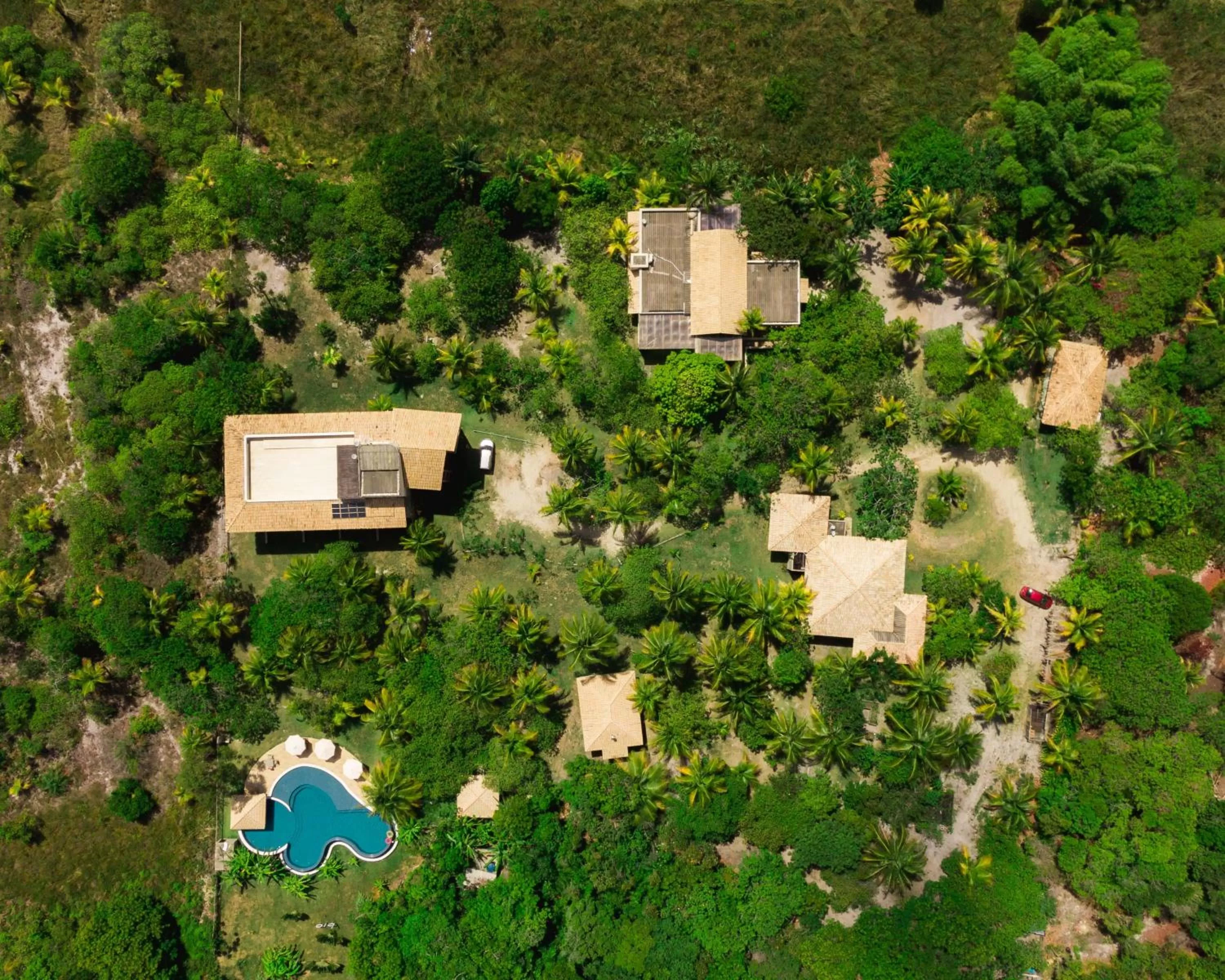 Bird's eye view, Bird's-eye View in Pousada Sitio da Bia