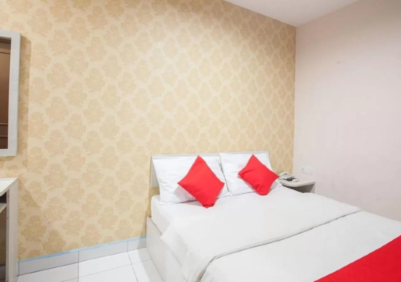 Bed in Hotel Pulai Ipoh