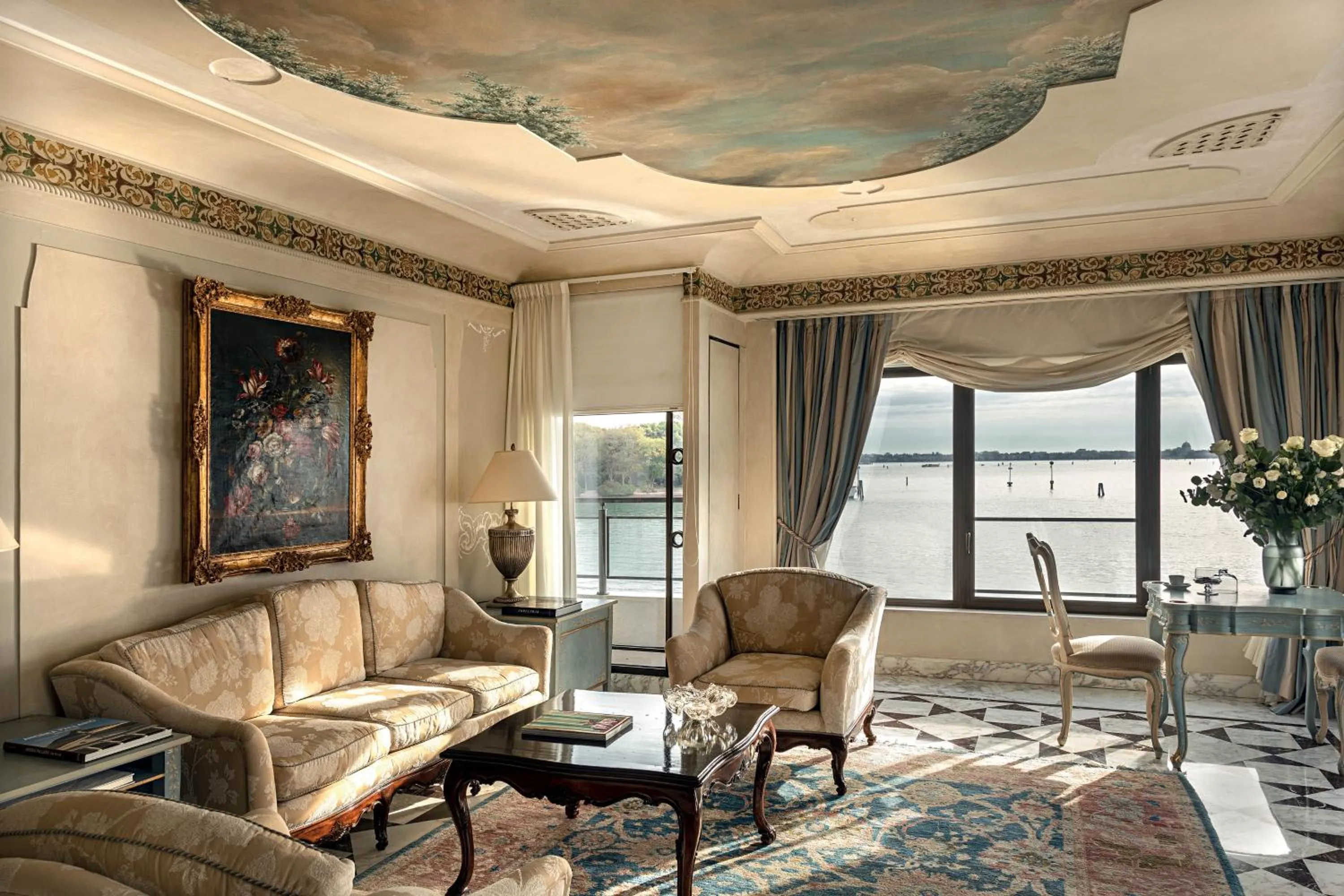 Living room in Hotel Cipriani, A Belmond Hotel, Venice