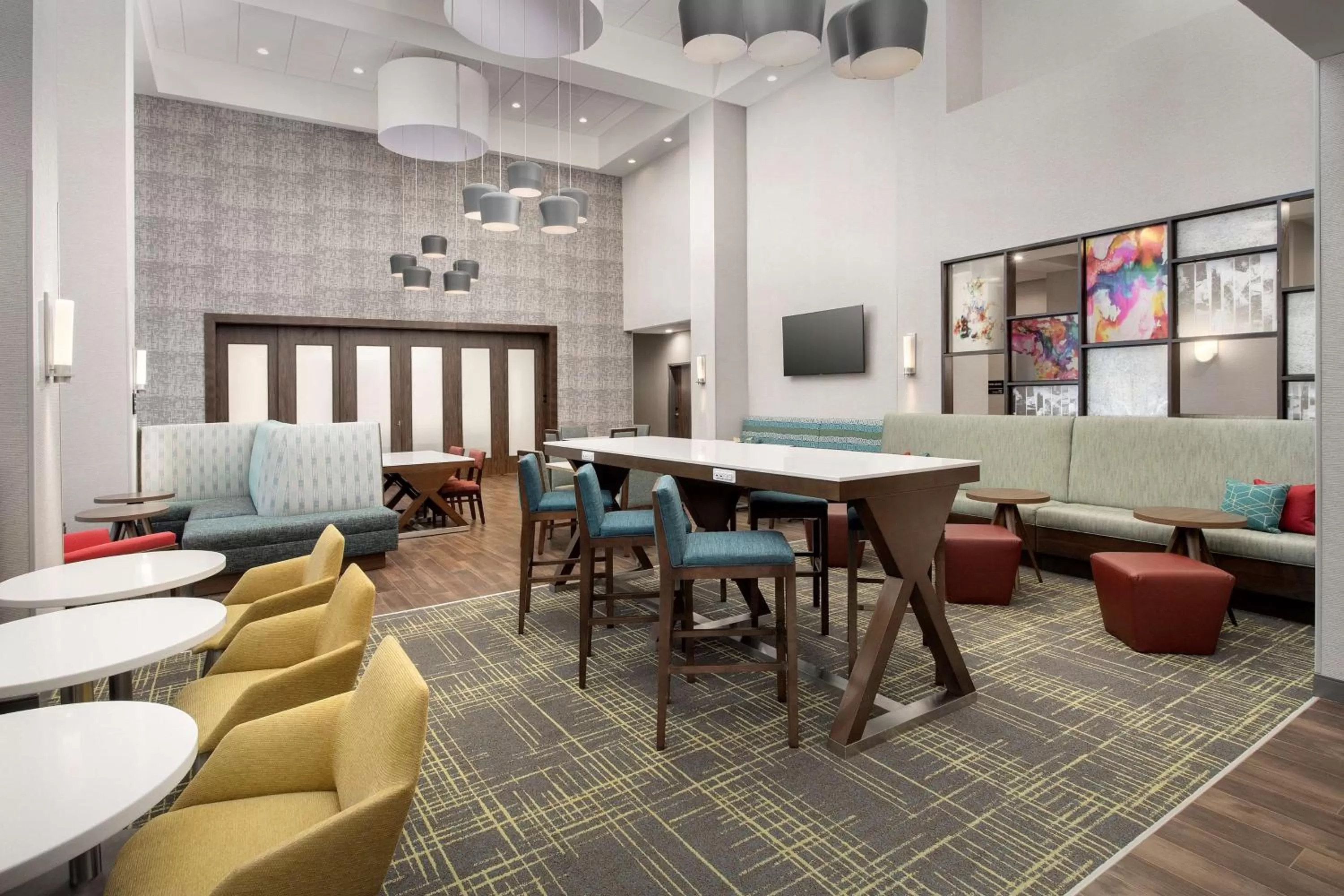 Lobby or reception in Hampton Inn & Suites Lexington