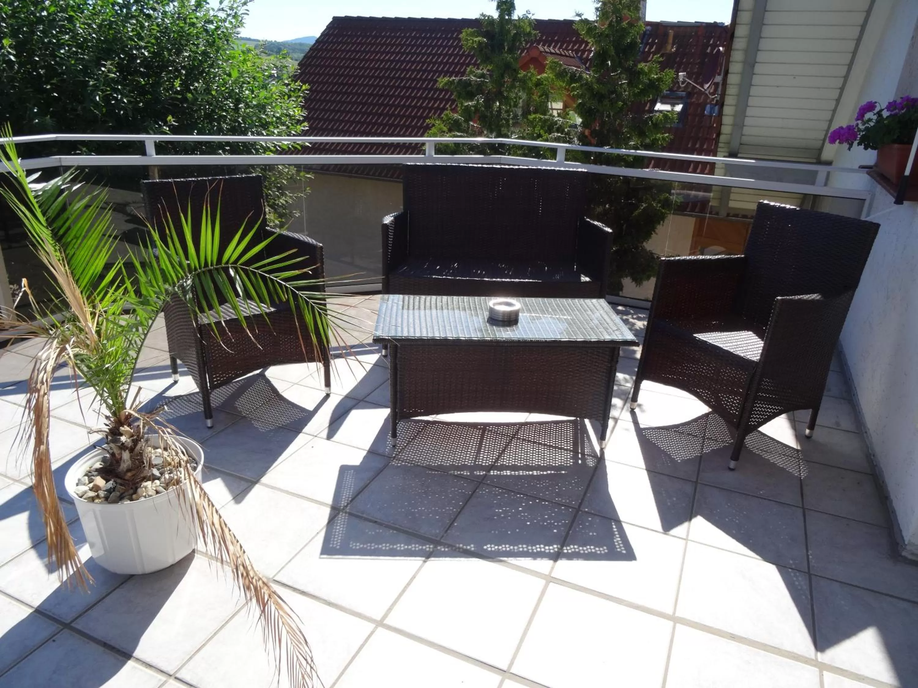 Balcony/Terrace in Pension und Apartment Landhaus Fricke