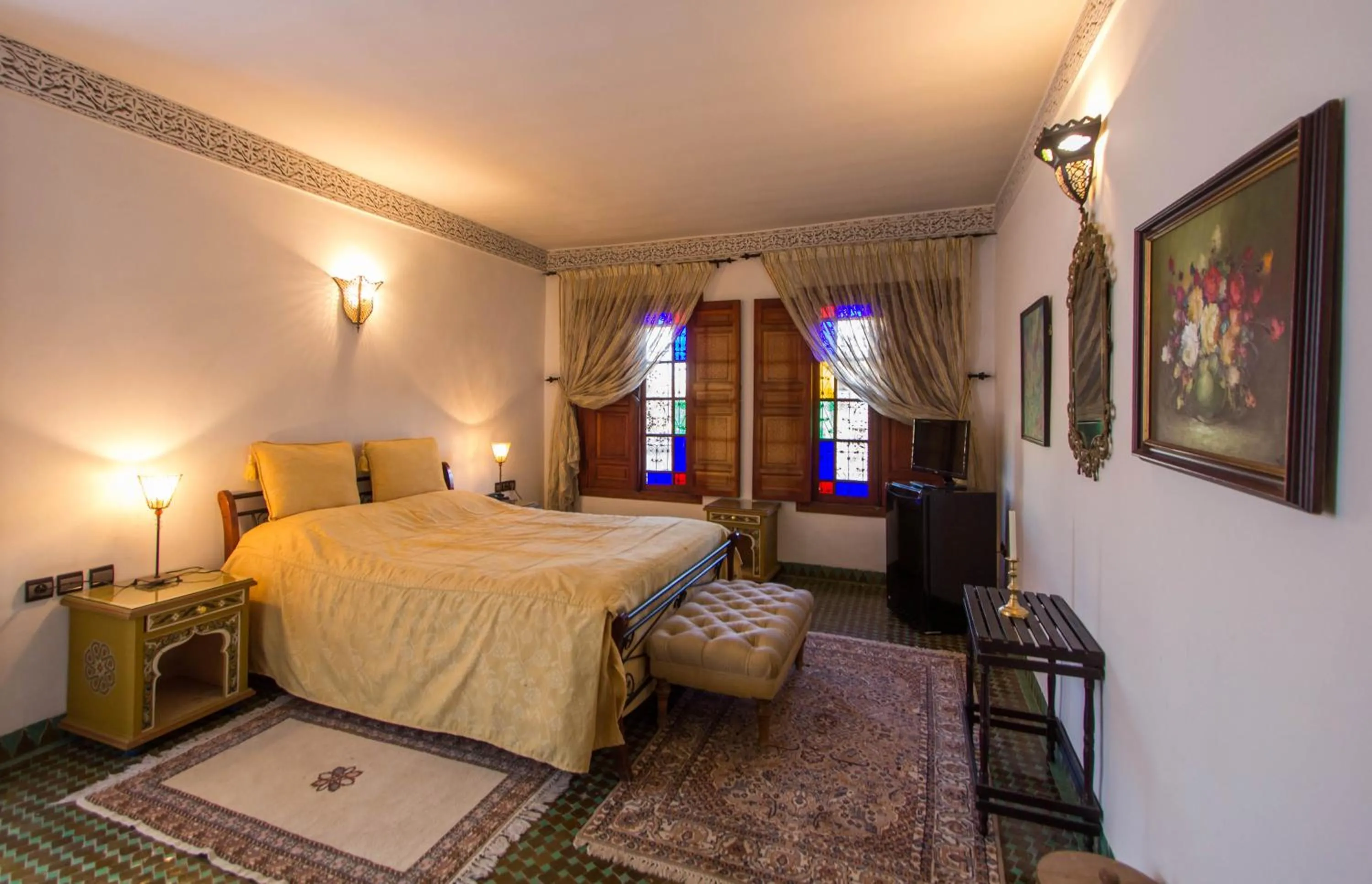 Day, Bed in Riad - Dar Al Andalous