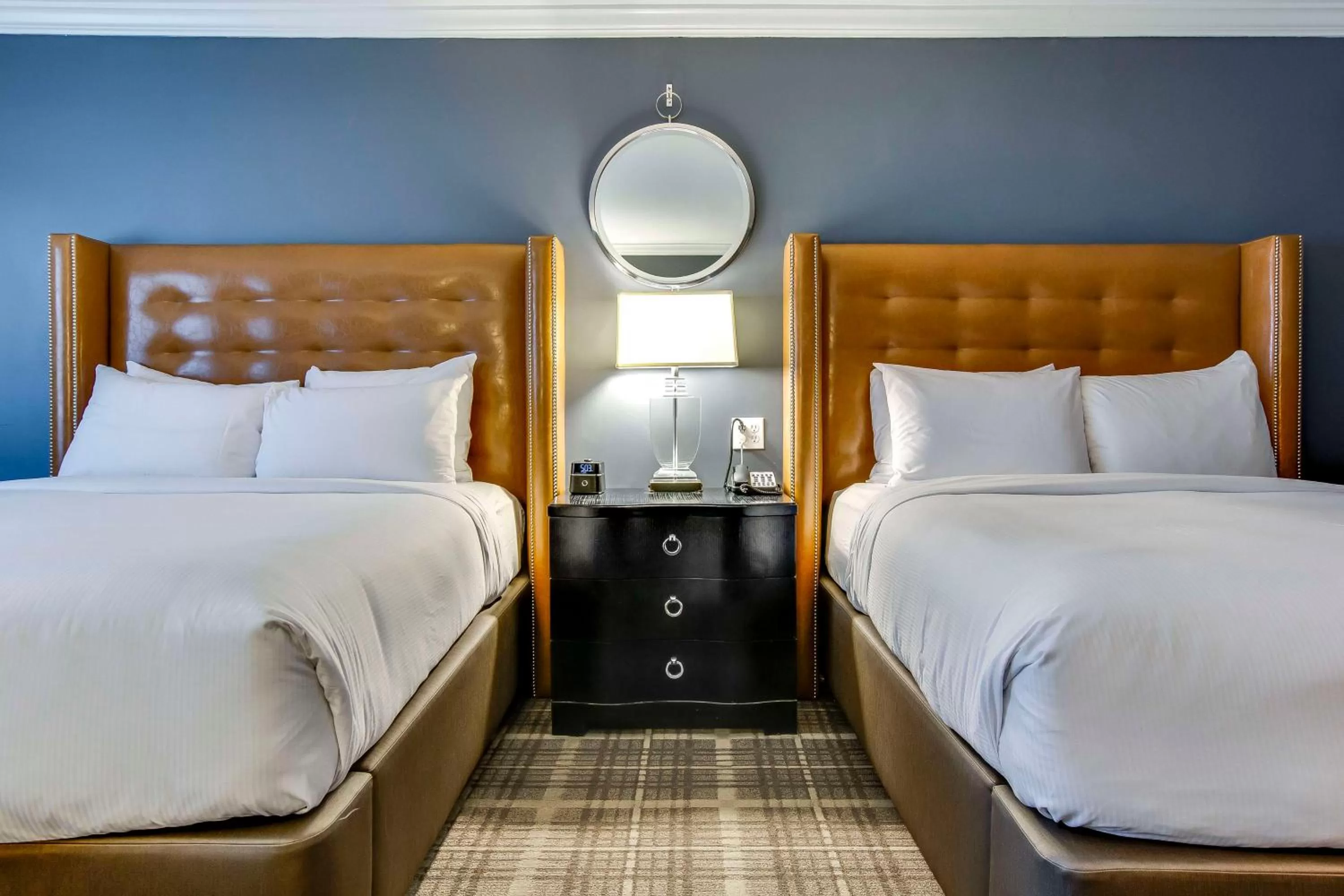 Bed in The Campbell House Lexington, Curio Collection by Hilton