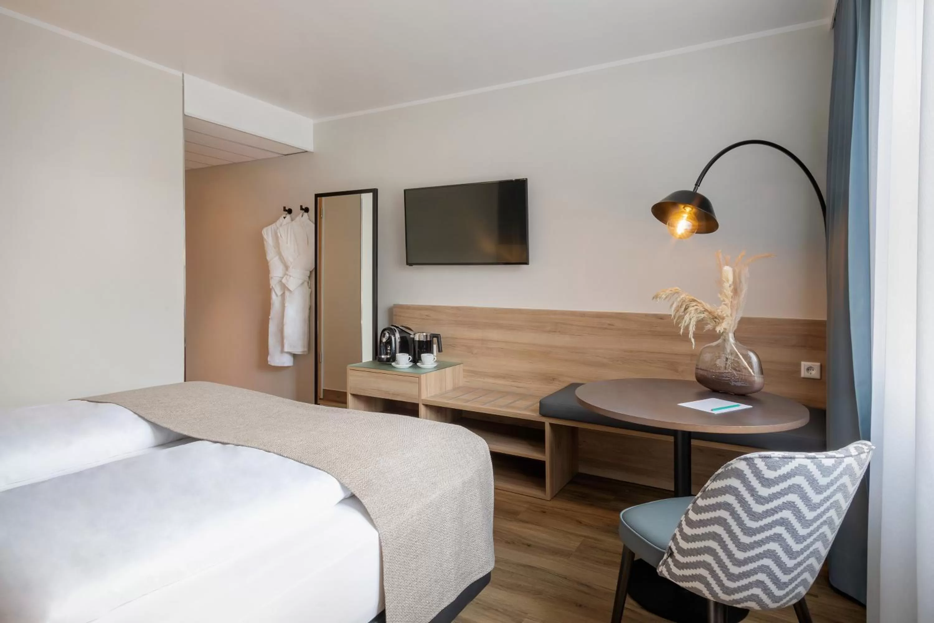 Bed in Hotel Oberhausen Neue Mitte affiliated by Meliá