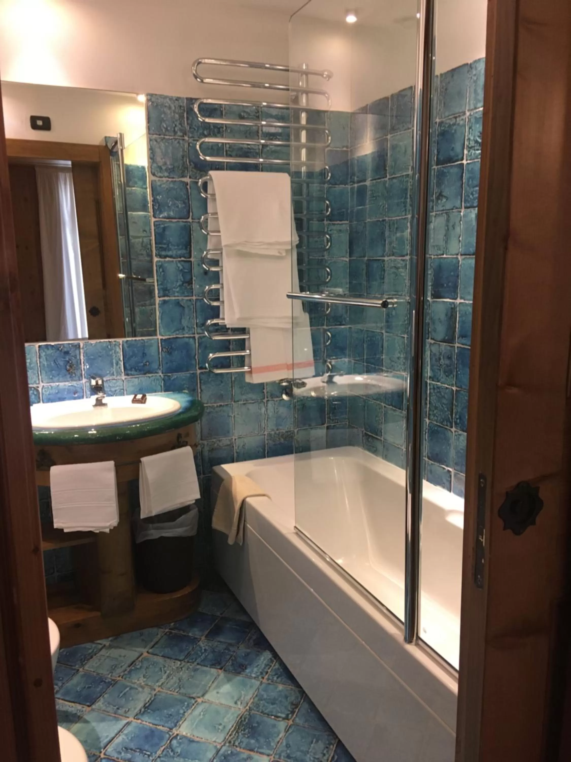 Bathroom in Hotel Cortina