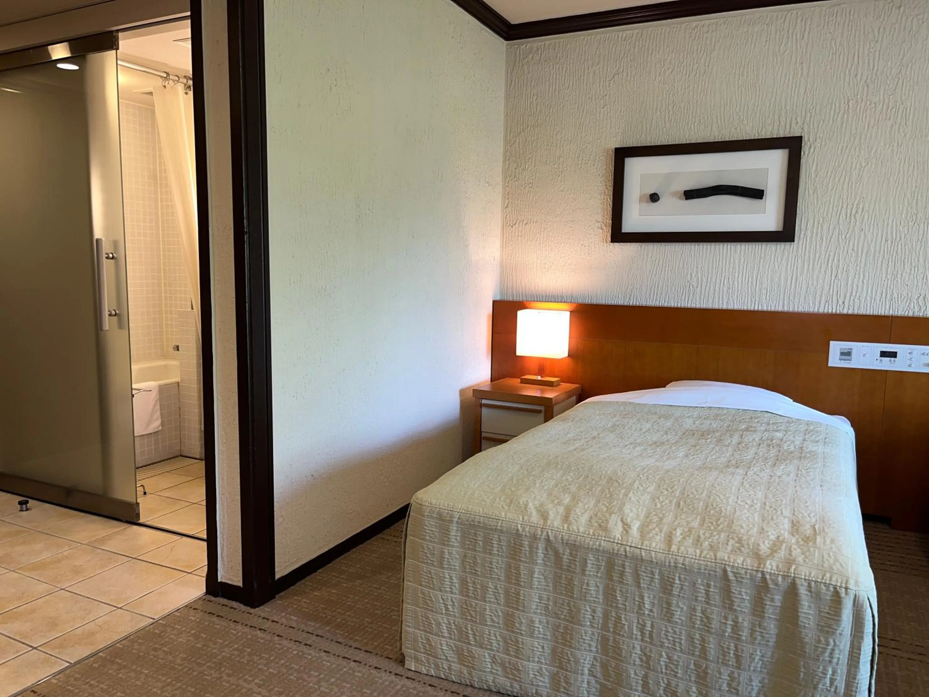 Bed in Hotel Laforet Shuzenji