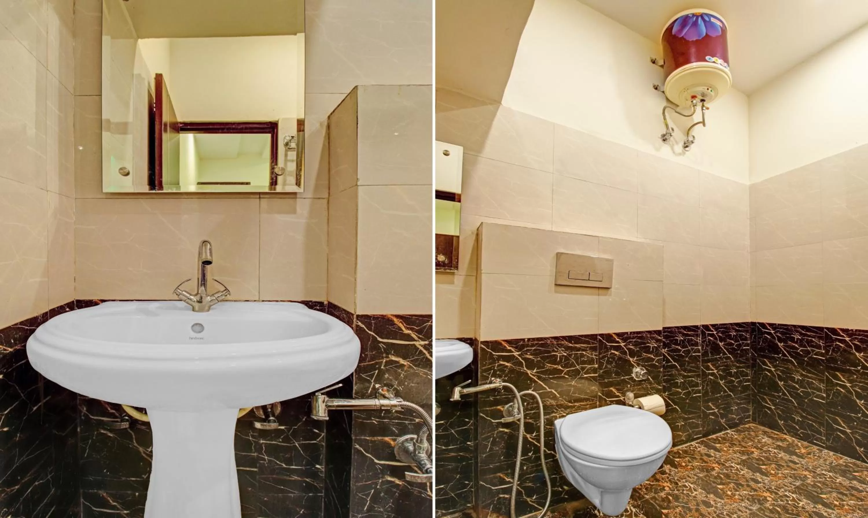 Bathroom in Treebo Trend Jugnu