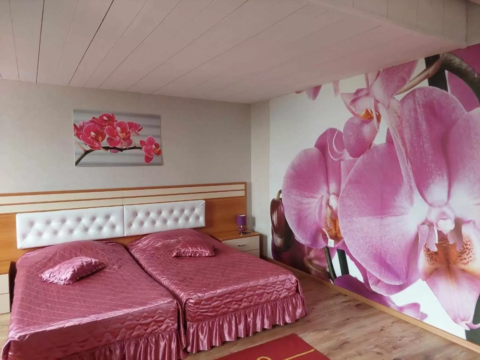 Bed in Hotel Dobrudja