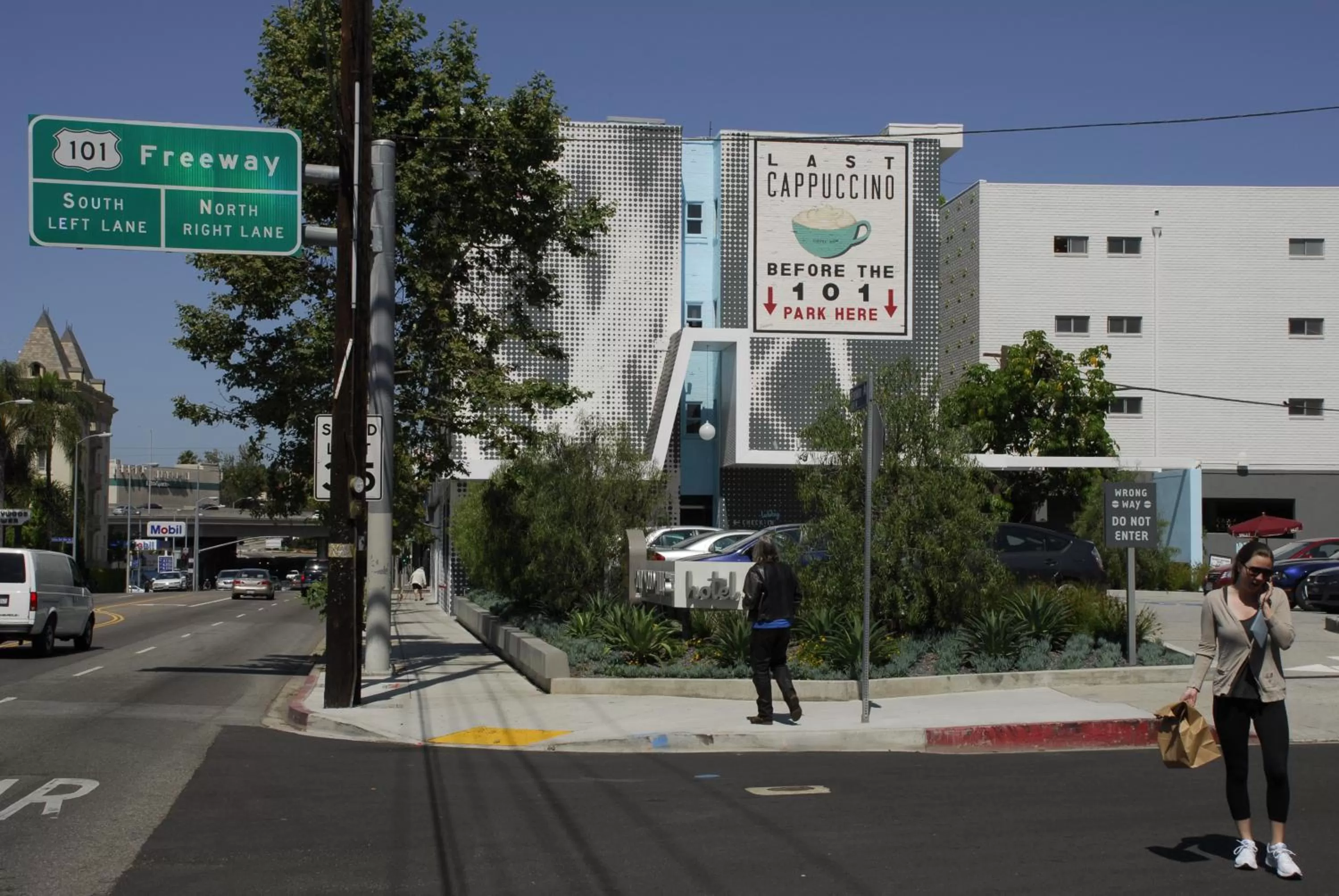 Property building in The Hollywood Franklin Hotel near Universal Studios