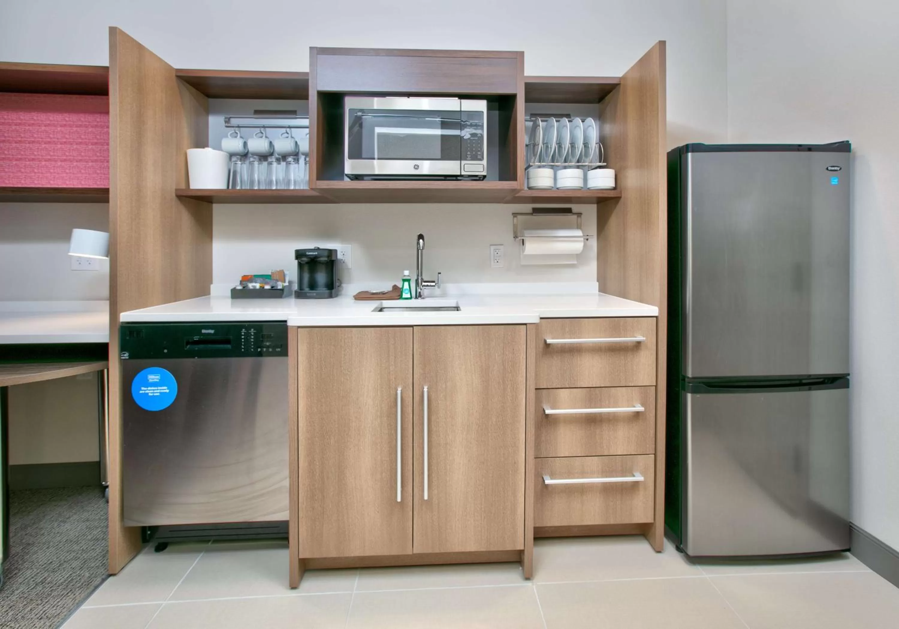 Kitchen or kitchenette in Home2 Suites By Hilton Wichita Falls, Tx