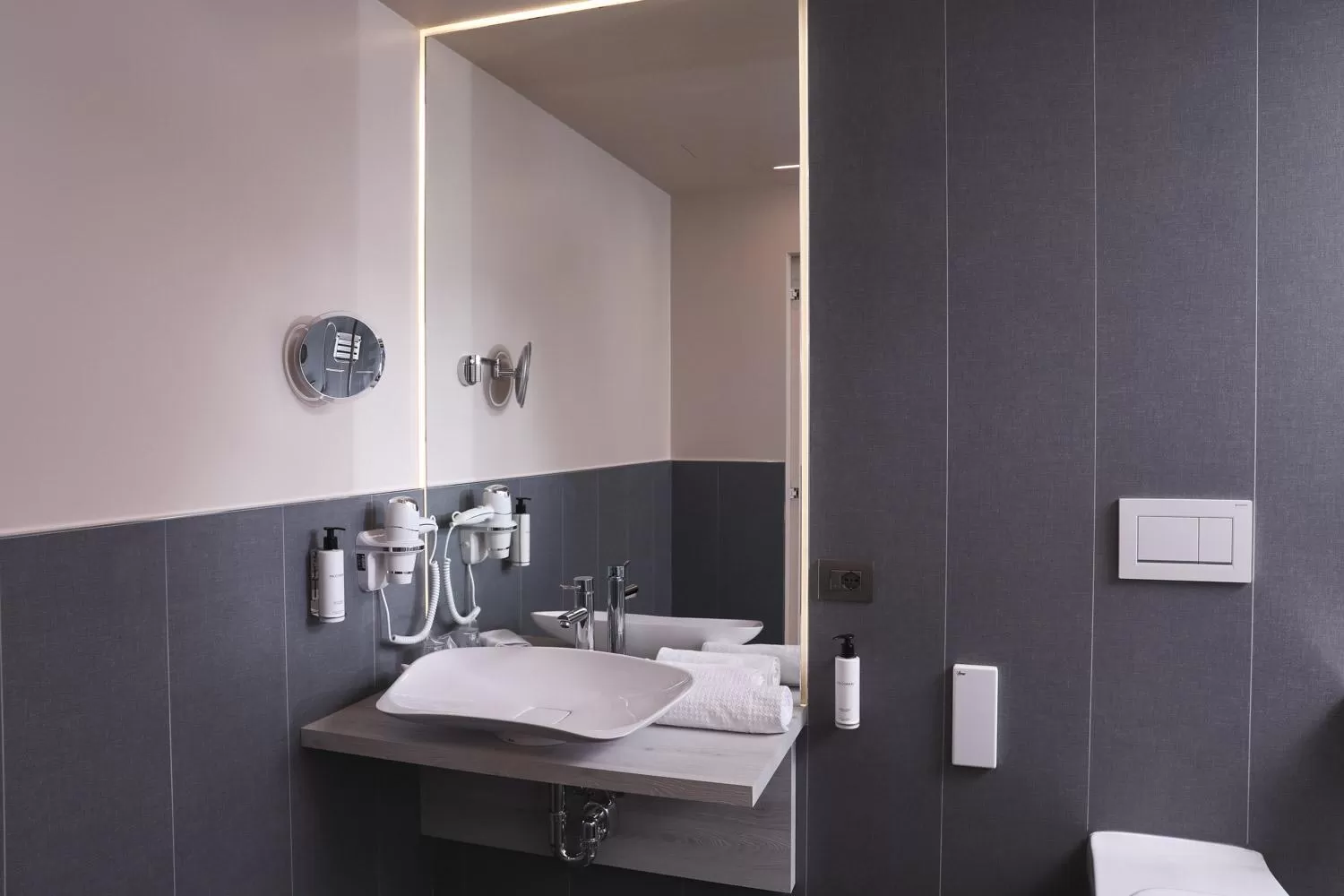 Bathroom in Hotel Veronesi La Torre