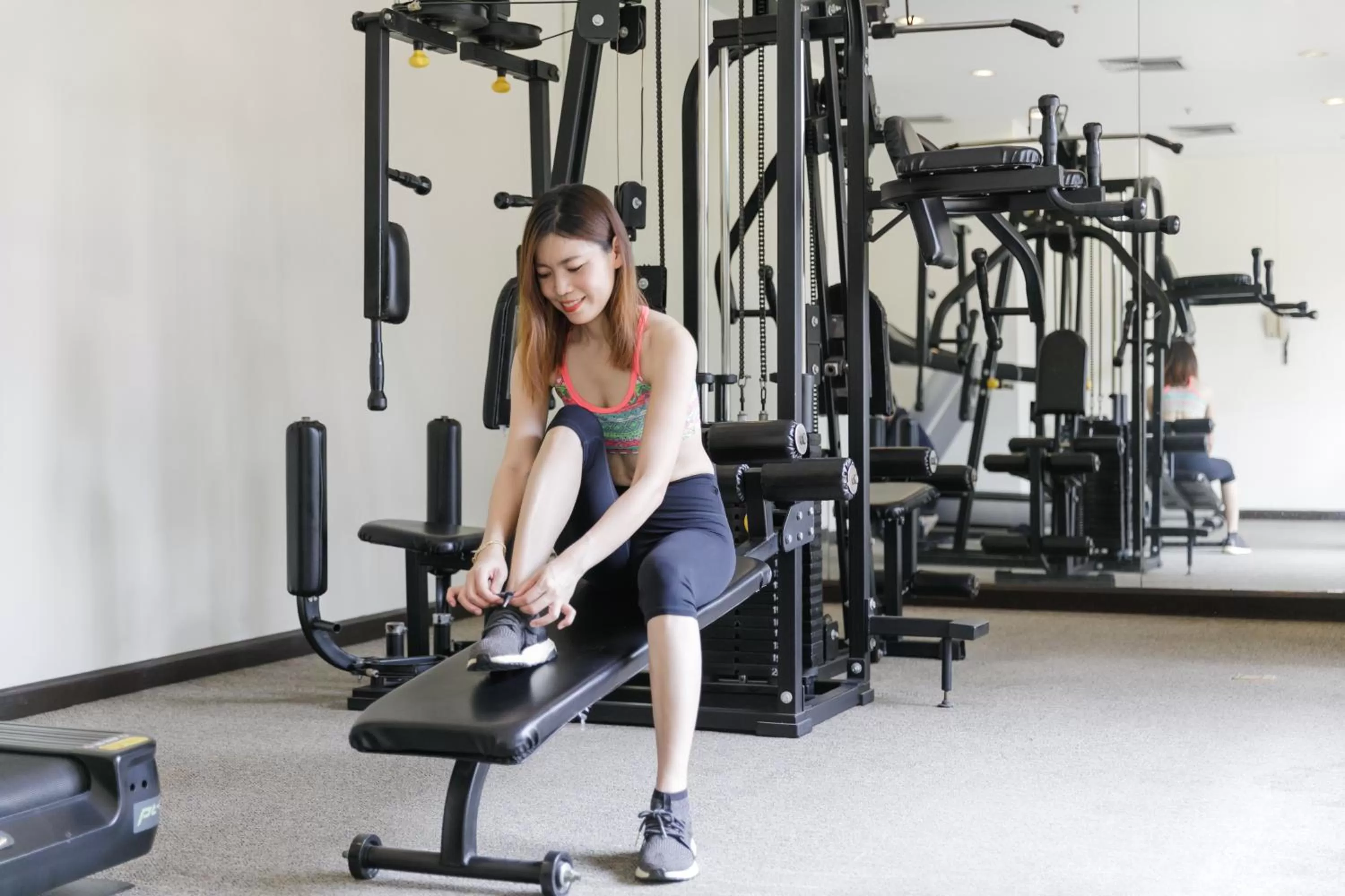 Fitness centre/facilities in Amora Thapae Hotel Chiang Mai