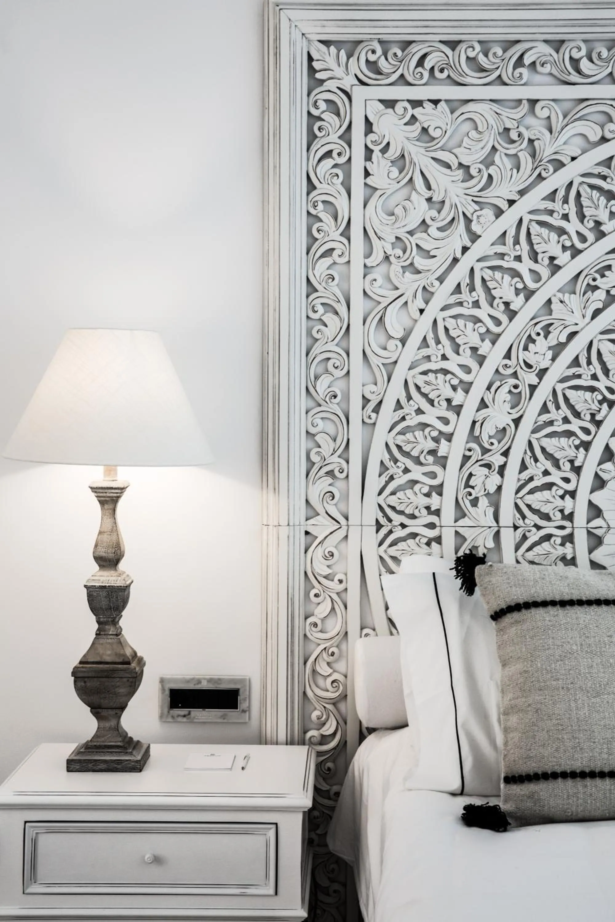 Decorative detail, Bed in Abaton Island Resort & Spa