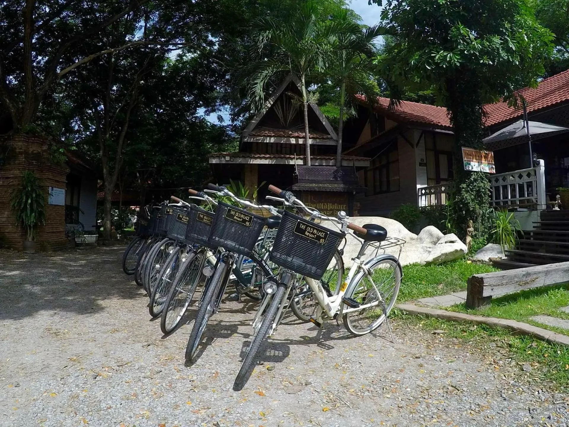 Cycling in The Old Palace Resort Klong Sa Bua