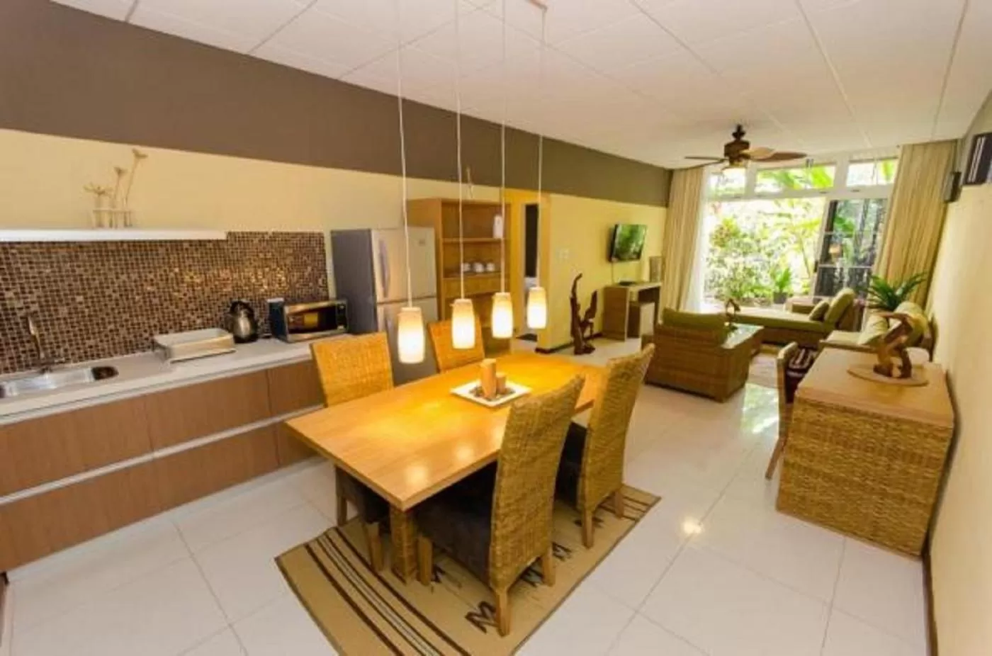 Kitchen or kitchenette in Jacana Amazon Wellness Resort