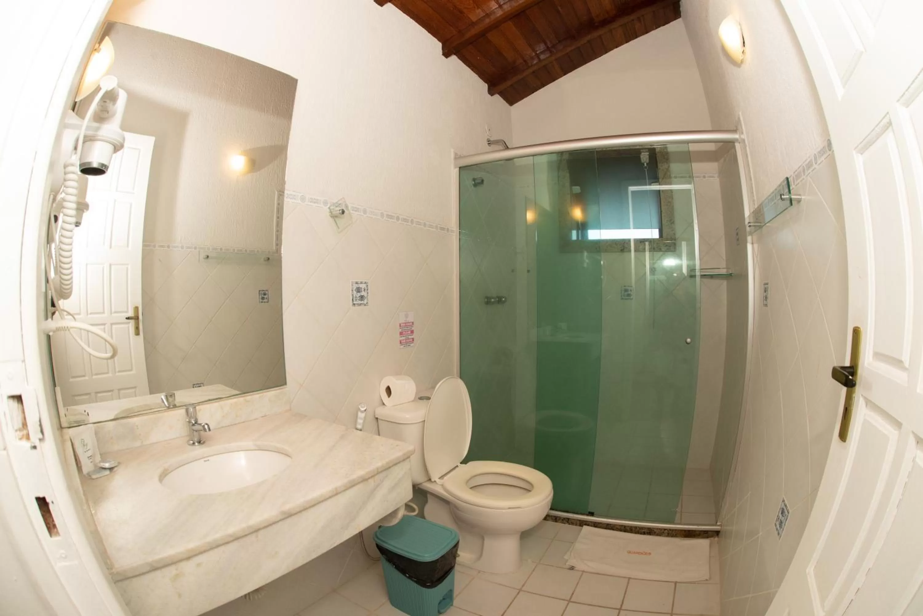 Bathroom in Pousada dos Guardiões