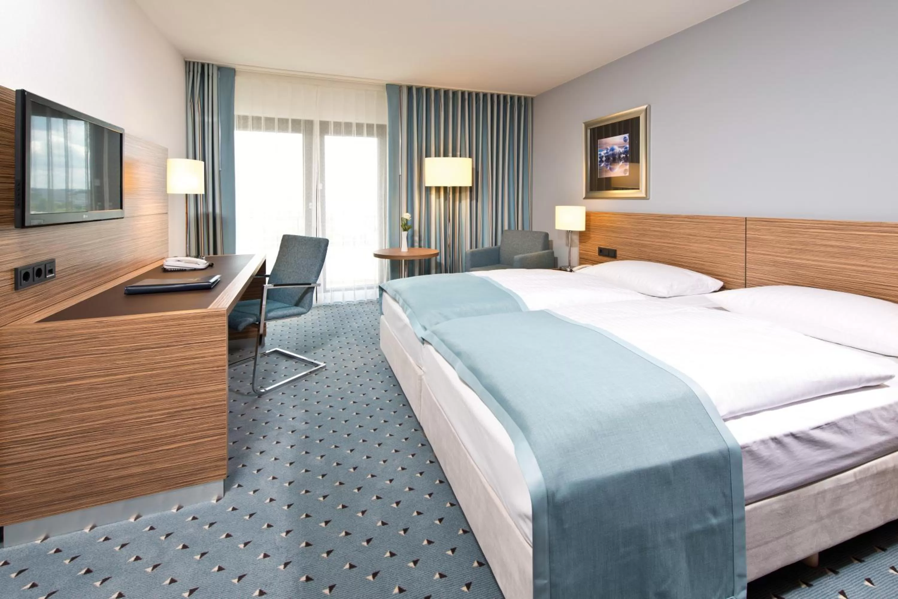 Twin Room in Maritim Hotel Darmstadt