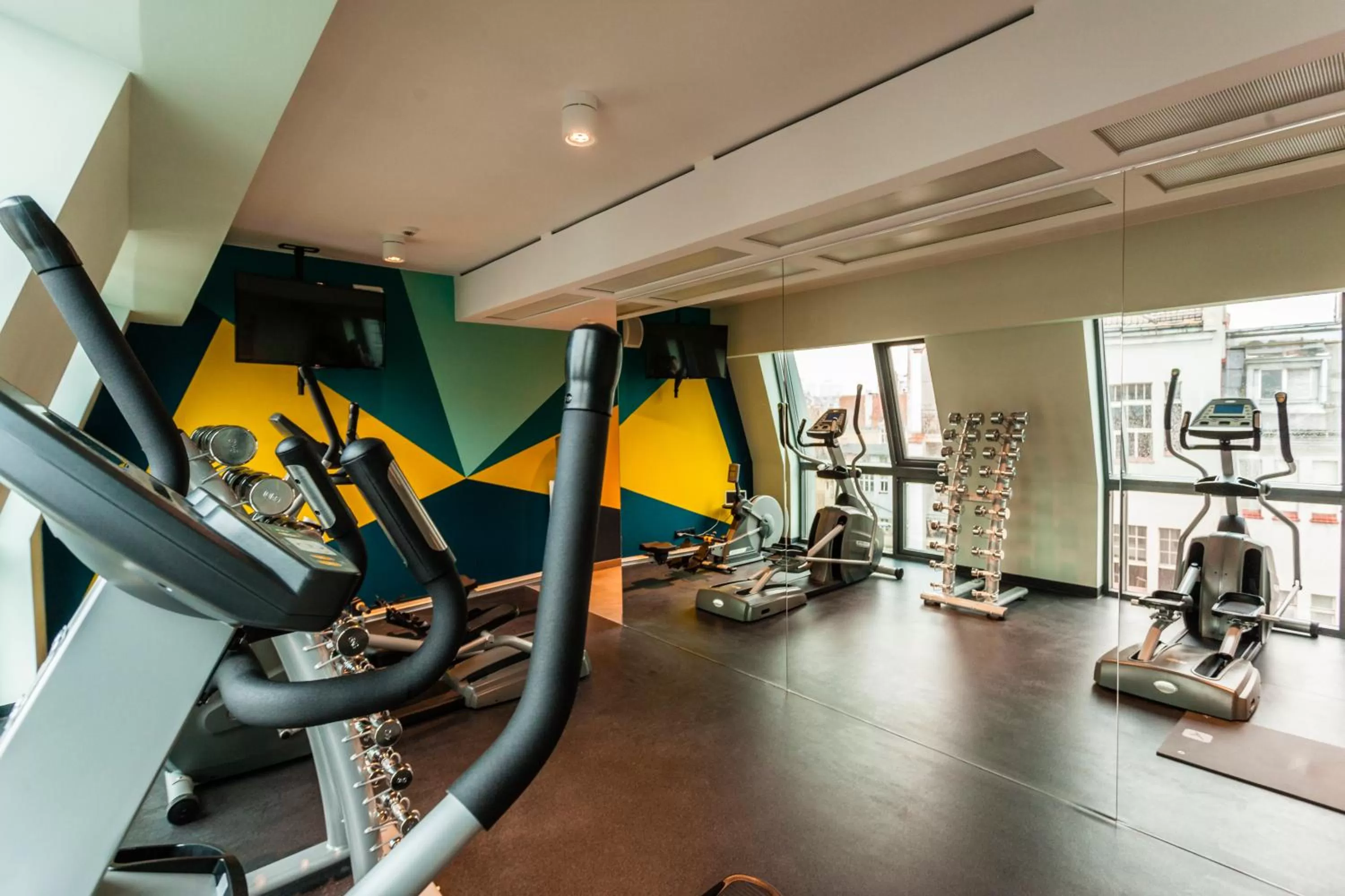 Fitness centre/facilities in PURO Hotel Poznań Stare Miasto