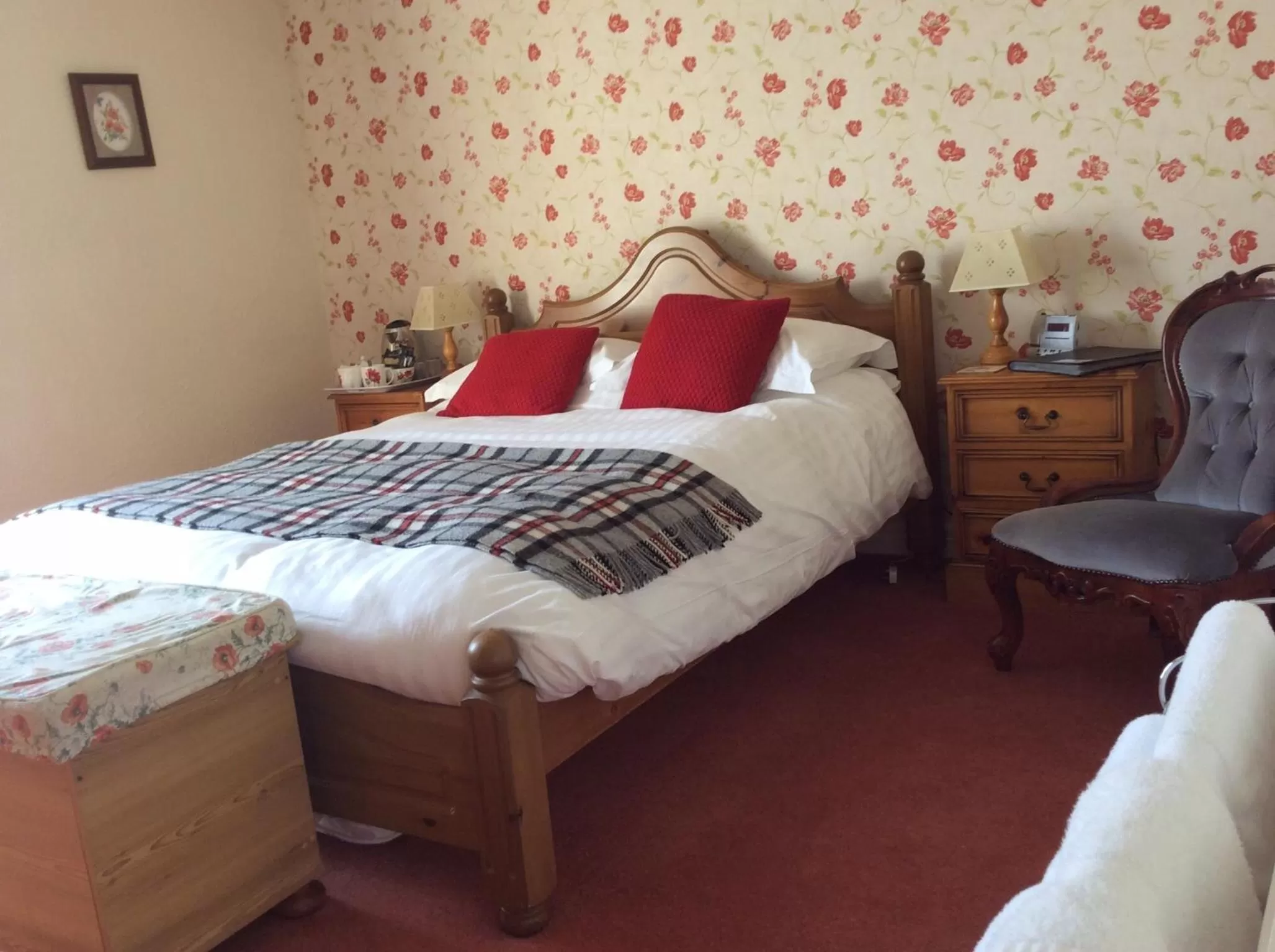 Bedroom, Bed in Whashton Springs Farmhouse B&B