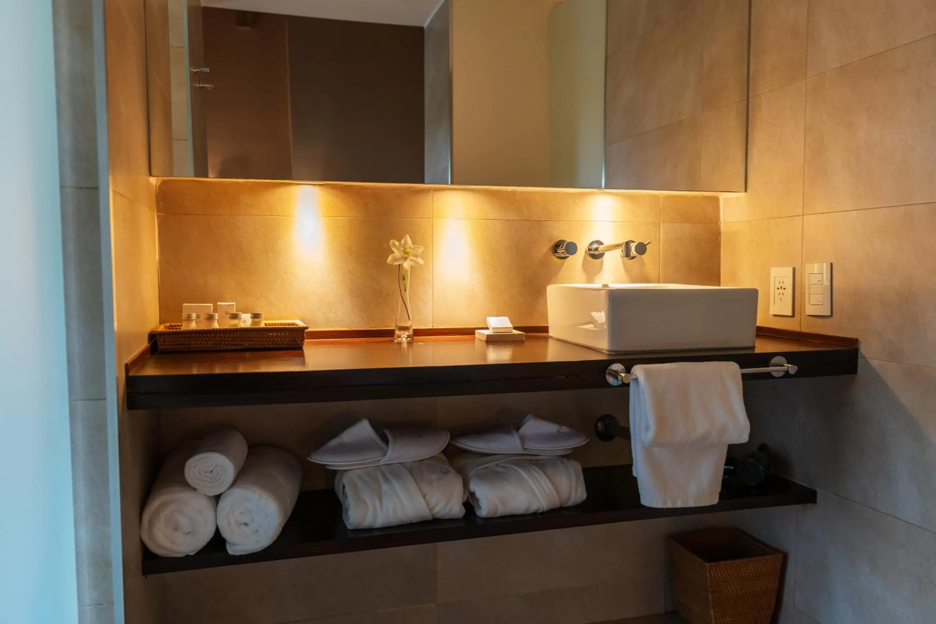 Bathroom in Loi Suites Iguazu Hotel