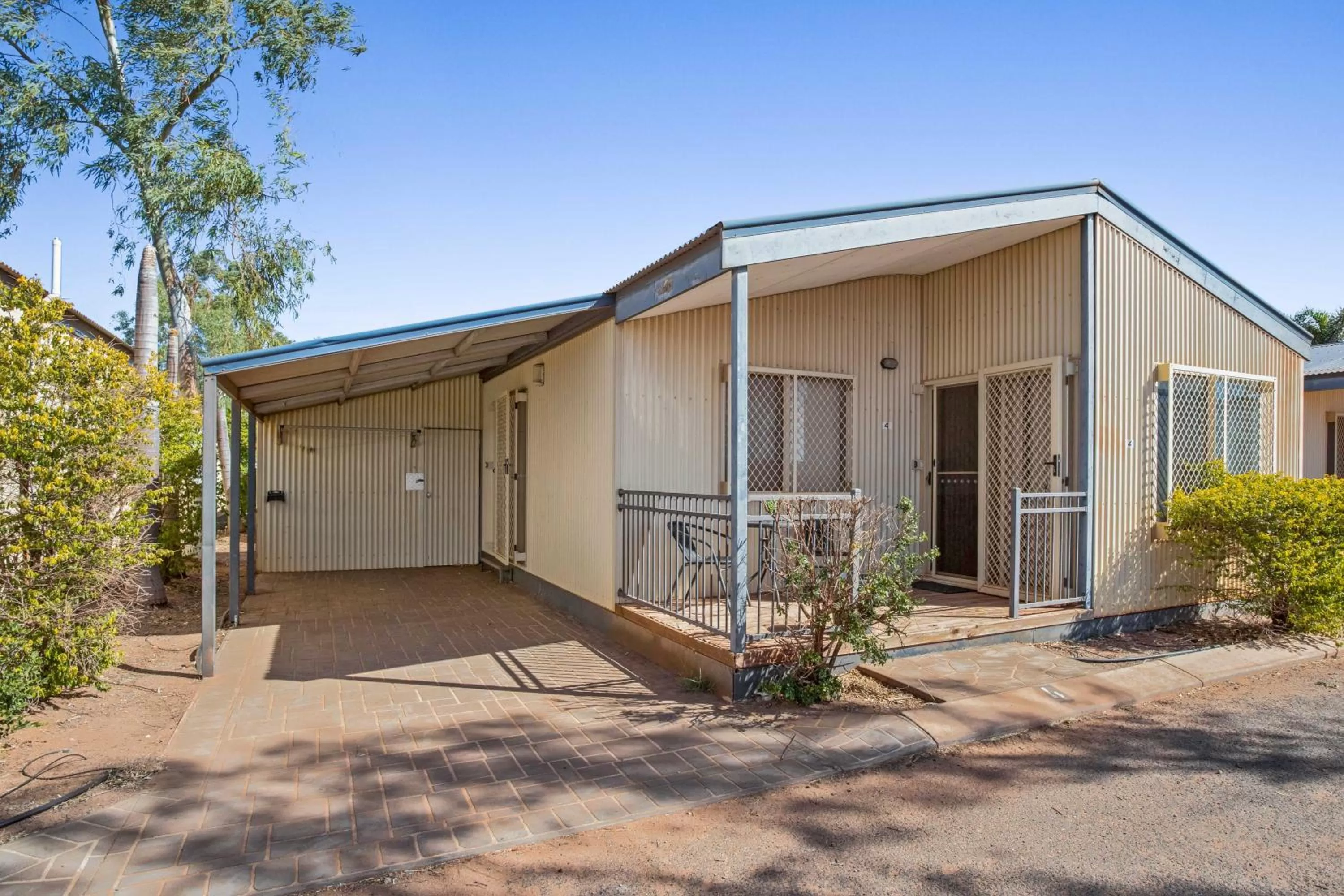 Property building in AAOK Karratha Caravan Park
