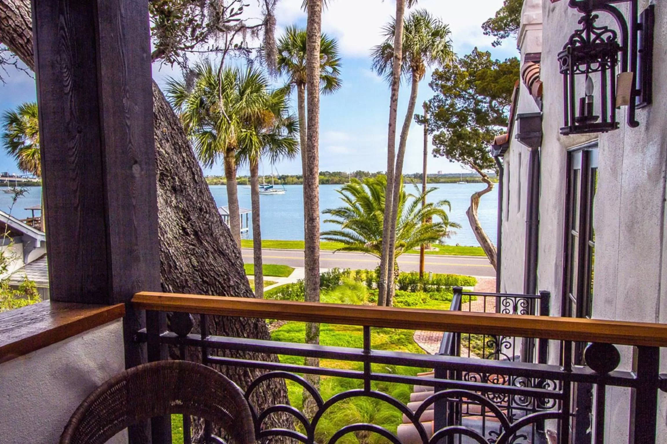 River view in Black Dolphin Inn