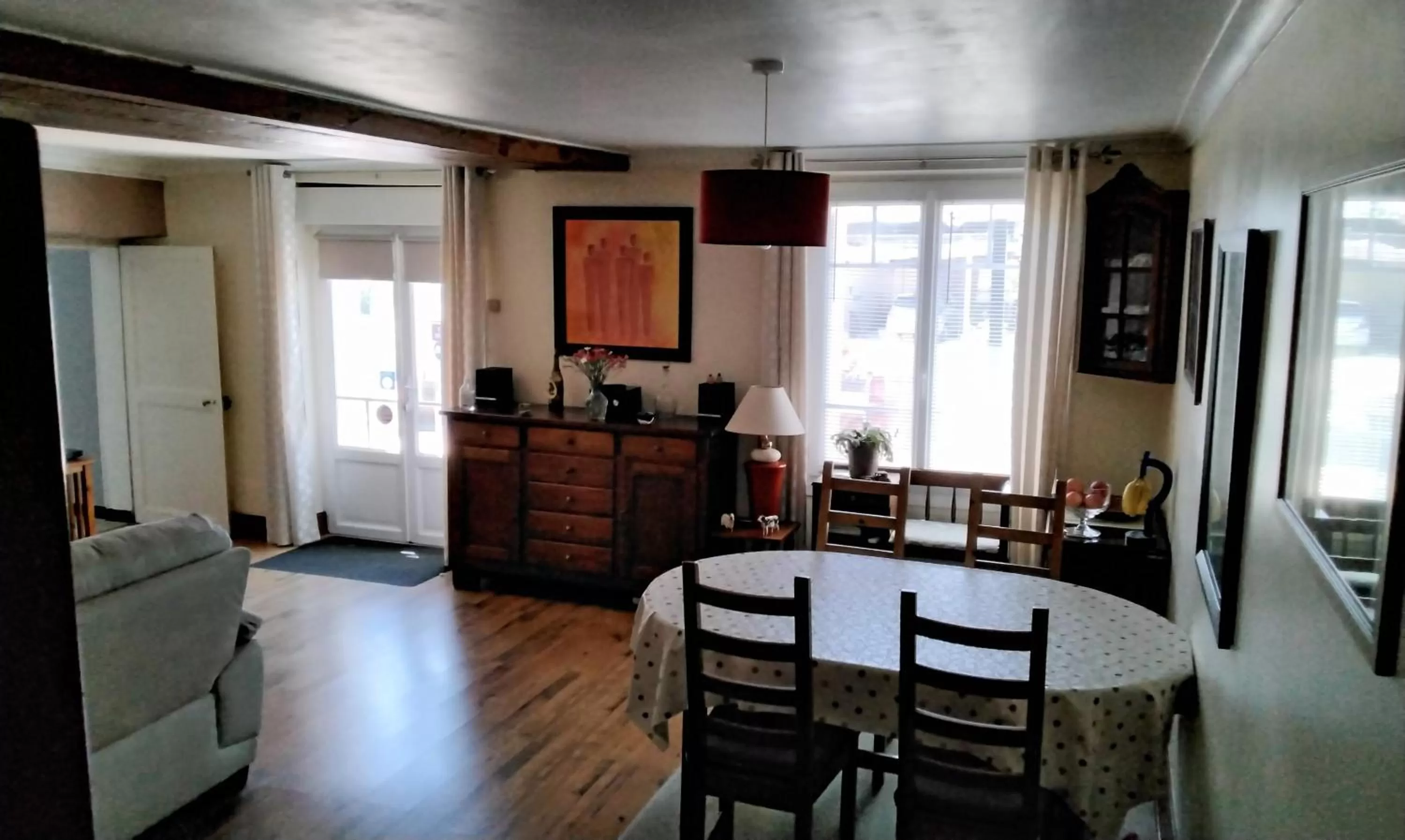 Living room in Le Vieux Logis