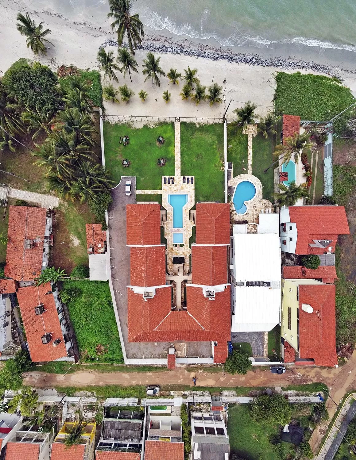 Bird's eye view in Manga Verde Beach Residence