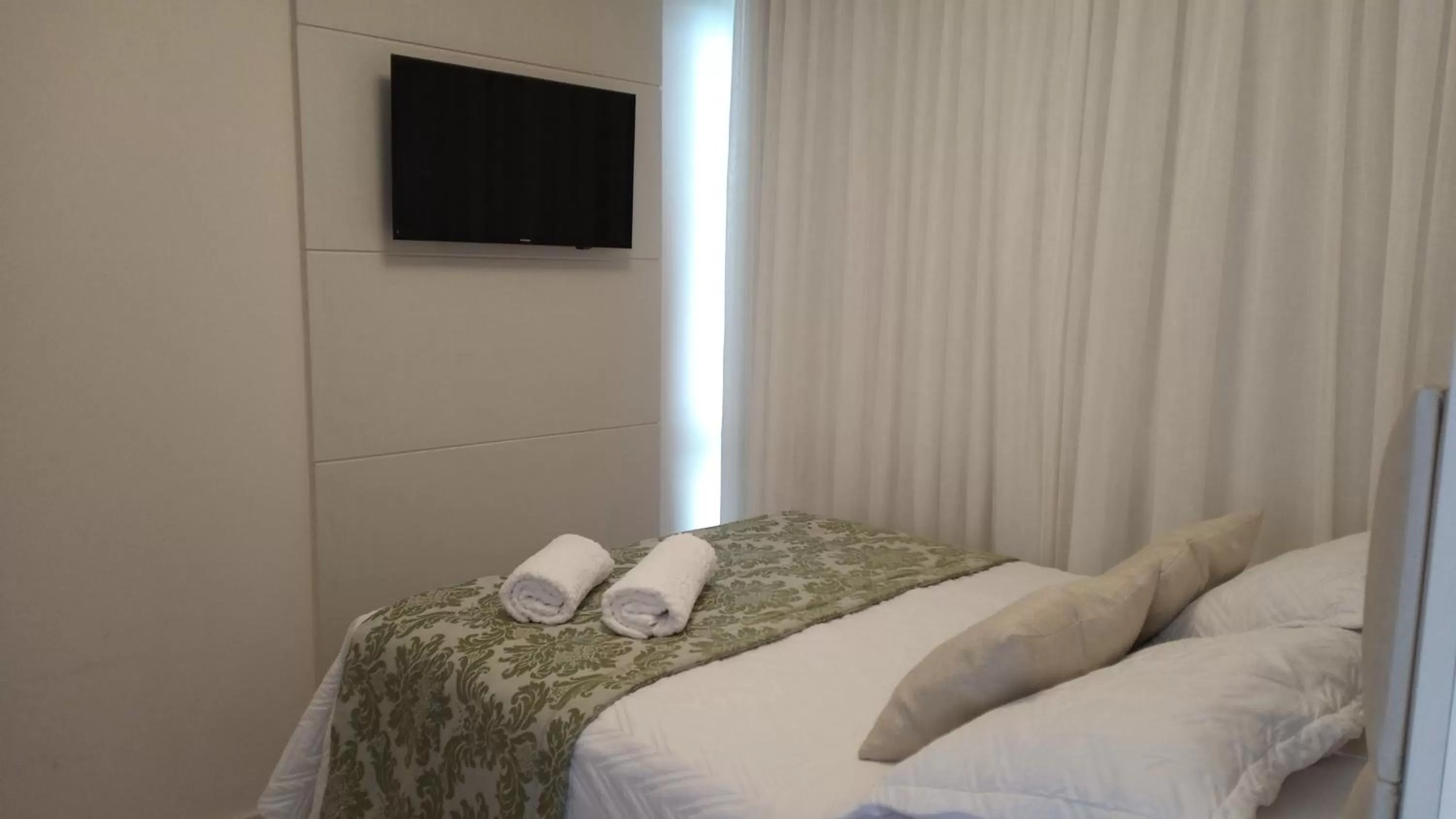 Bed in Apart Hotel Vista Azul - hospedagem nas montanhas