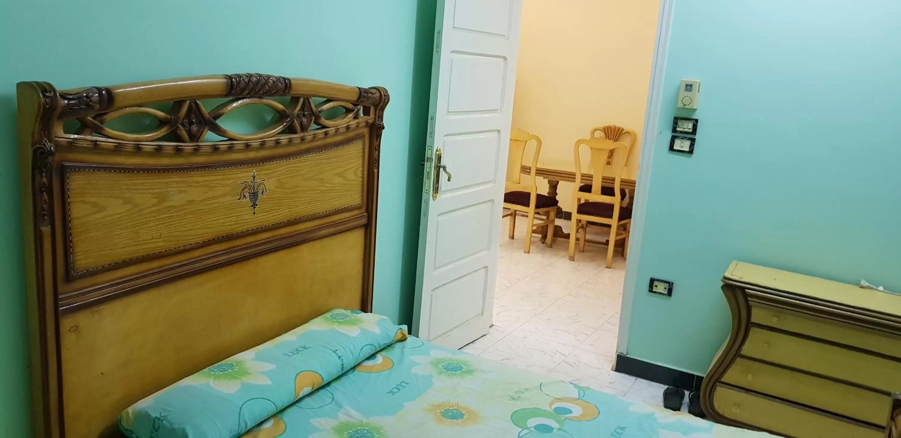 Bedroom, Bed in Taharka Nubian House
