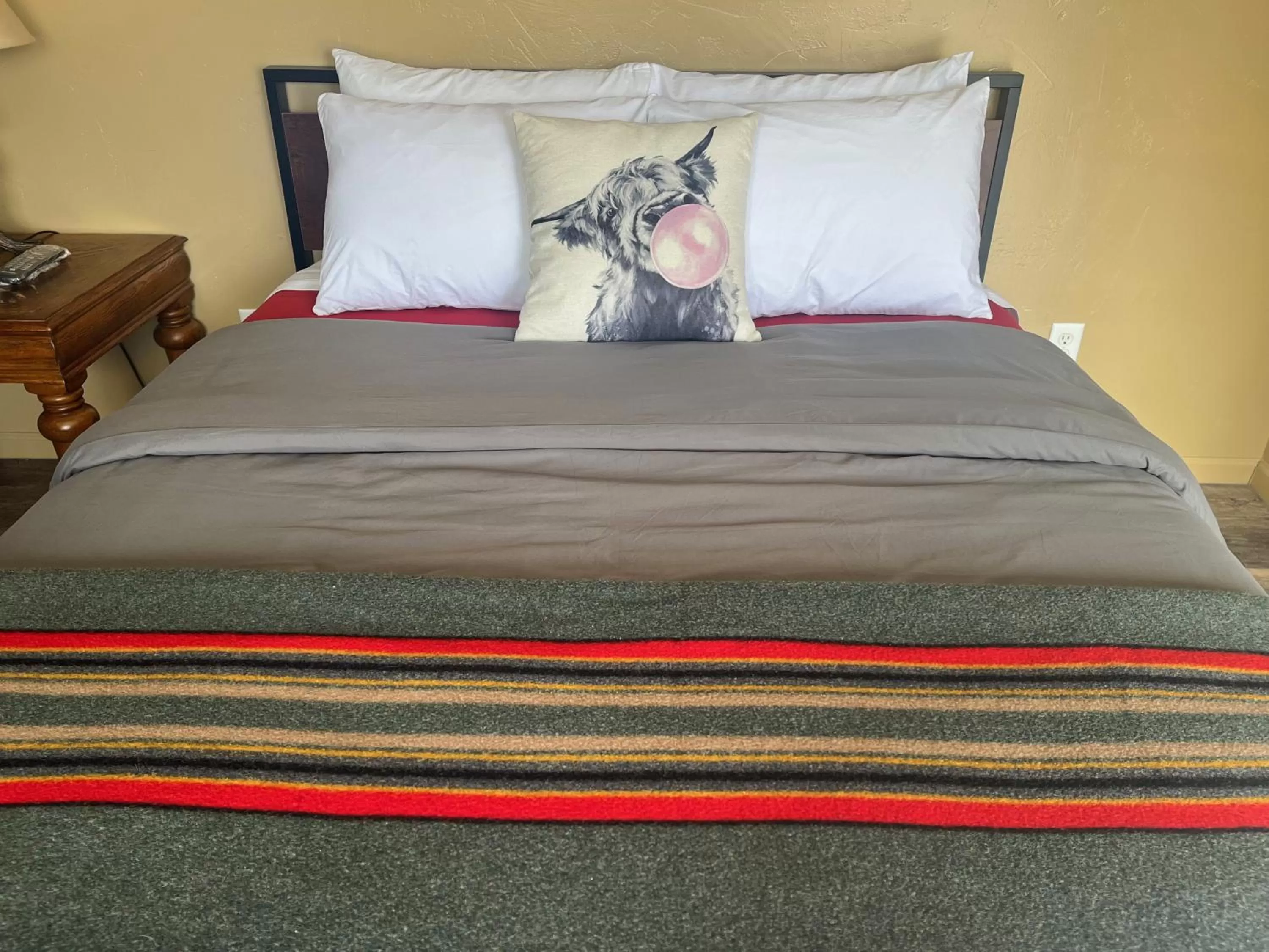 Bedroom, Bed in Lodge at Poncha Springs