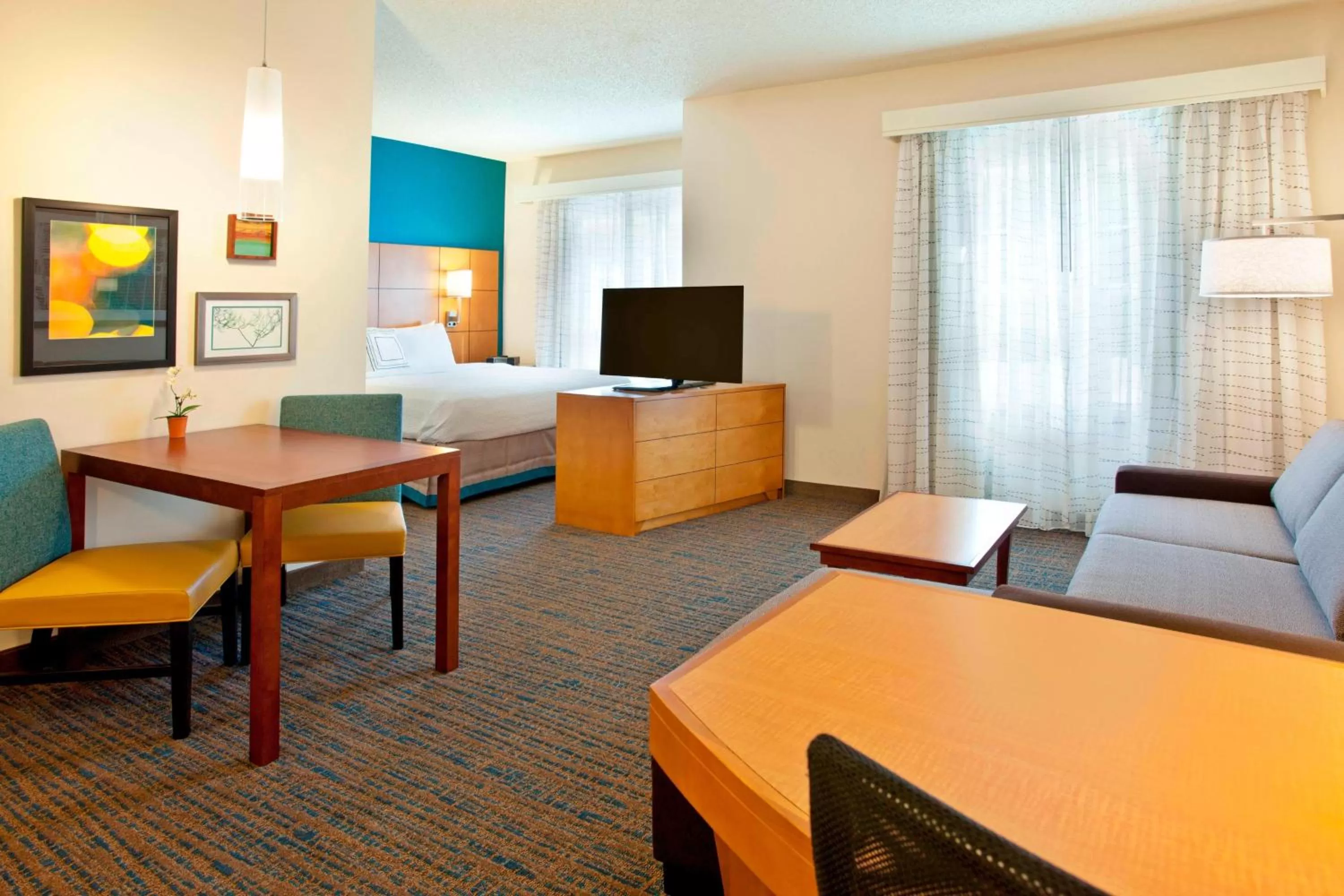 Living room in Residence Inn Bridgewater Branchburg