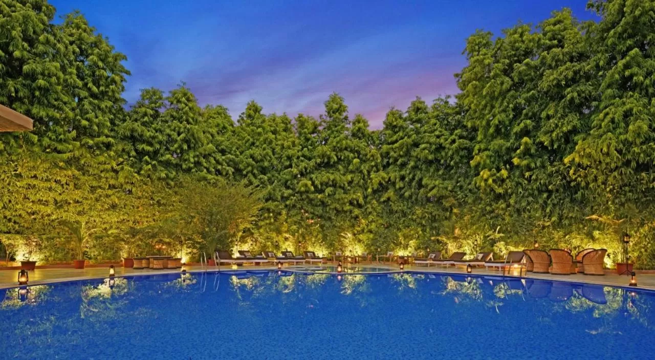 Swimming pool in The Fern Ranthambore Forest Resort Rajasthan